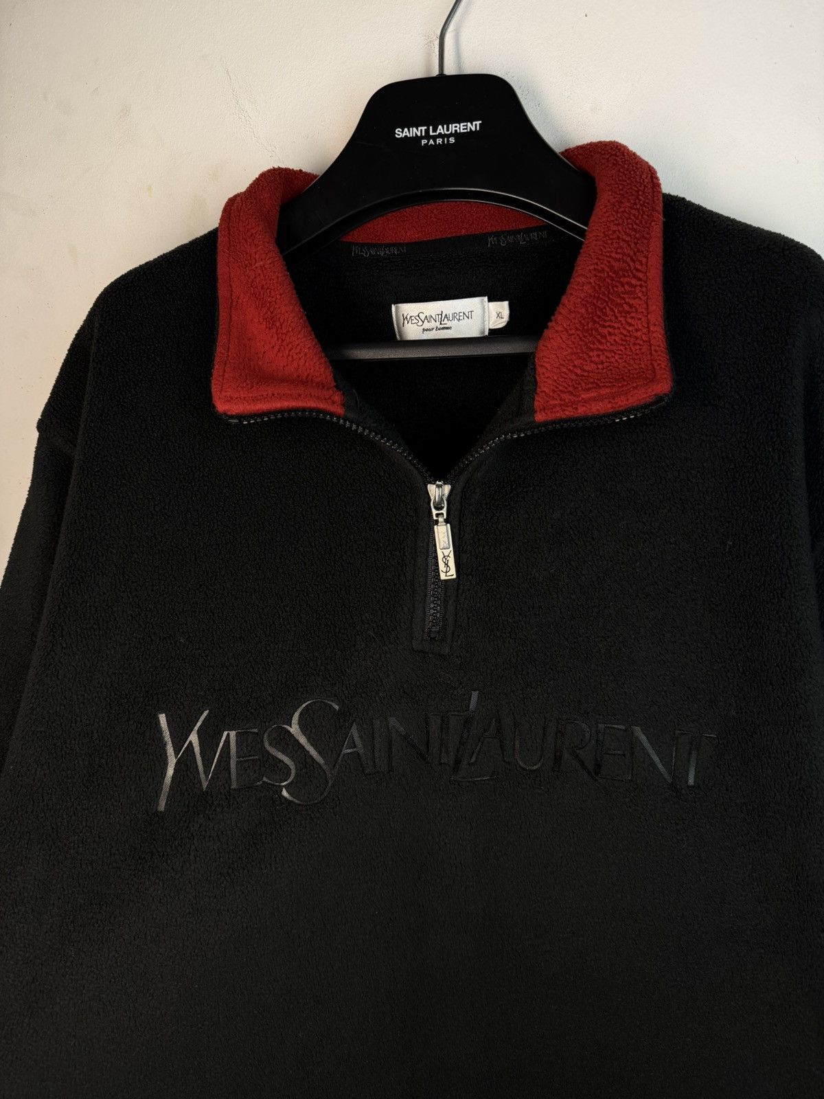 【Yves Saint Laurent】Boro sweatshirt YSL Yves Saint Laurent】Boro sweatshirt YSL Sweatshirt Yves Saint