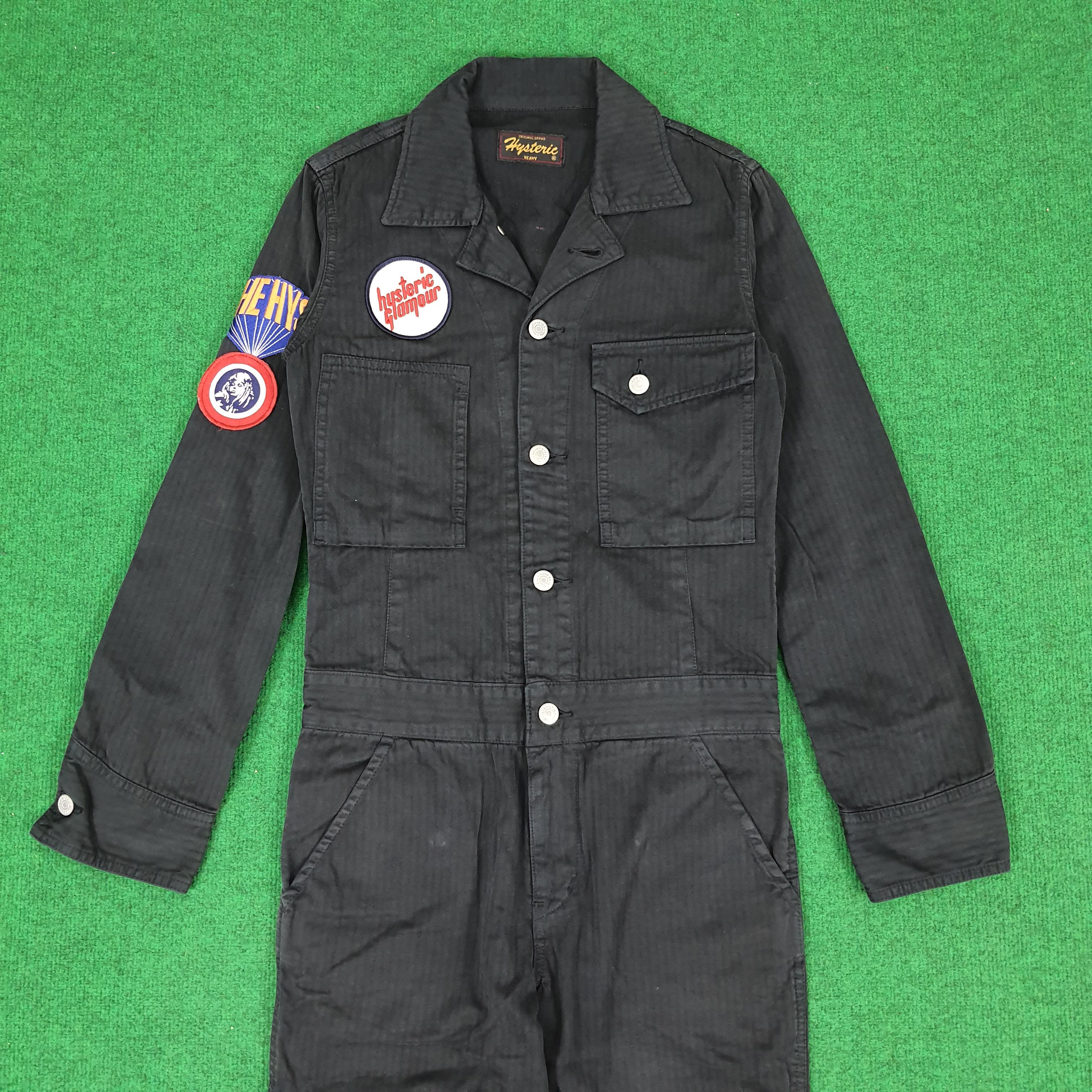 Hysteric Glamour × Japanese Brand Vintage Hysteric Glamour Patches Japanese Brand Coverall Size US XS / EU 42 / 0 - 5 Thumbnail