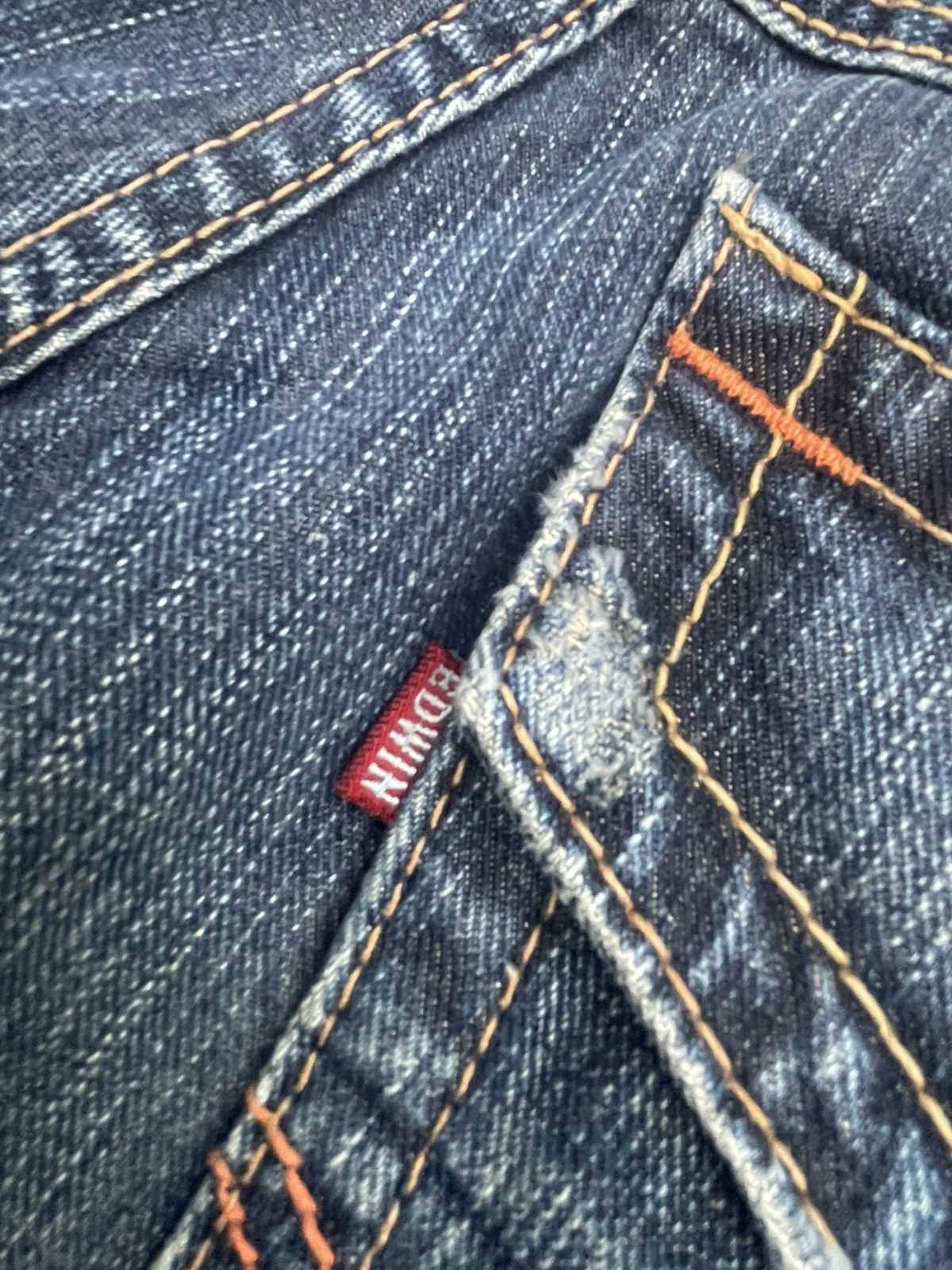 Edwin Vintage Edwin 401XVS Flare Distresed Size US 36 / EU 52 - 18 Thumbnail