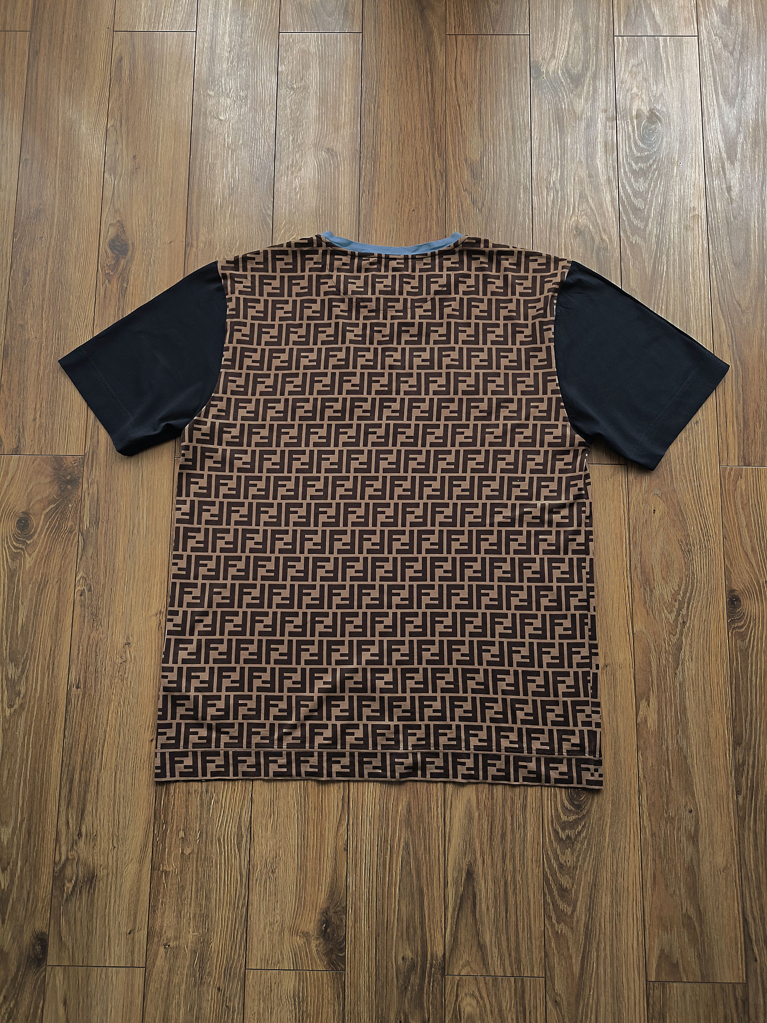 Fendi Fendi x Fila Monogram T-shirt, L, very good condition Size US L / EU 52-54 / 3 - 2 Thumbnail
