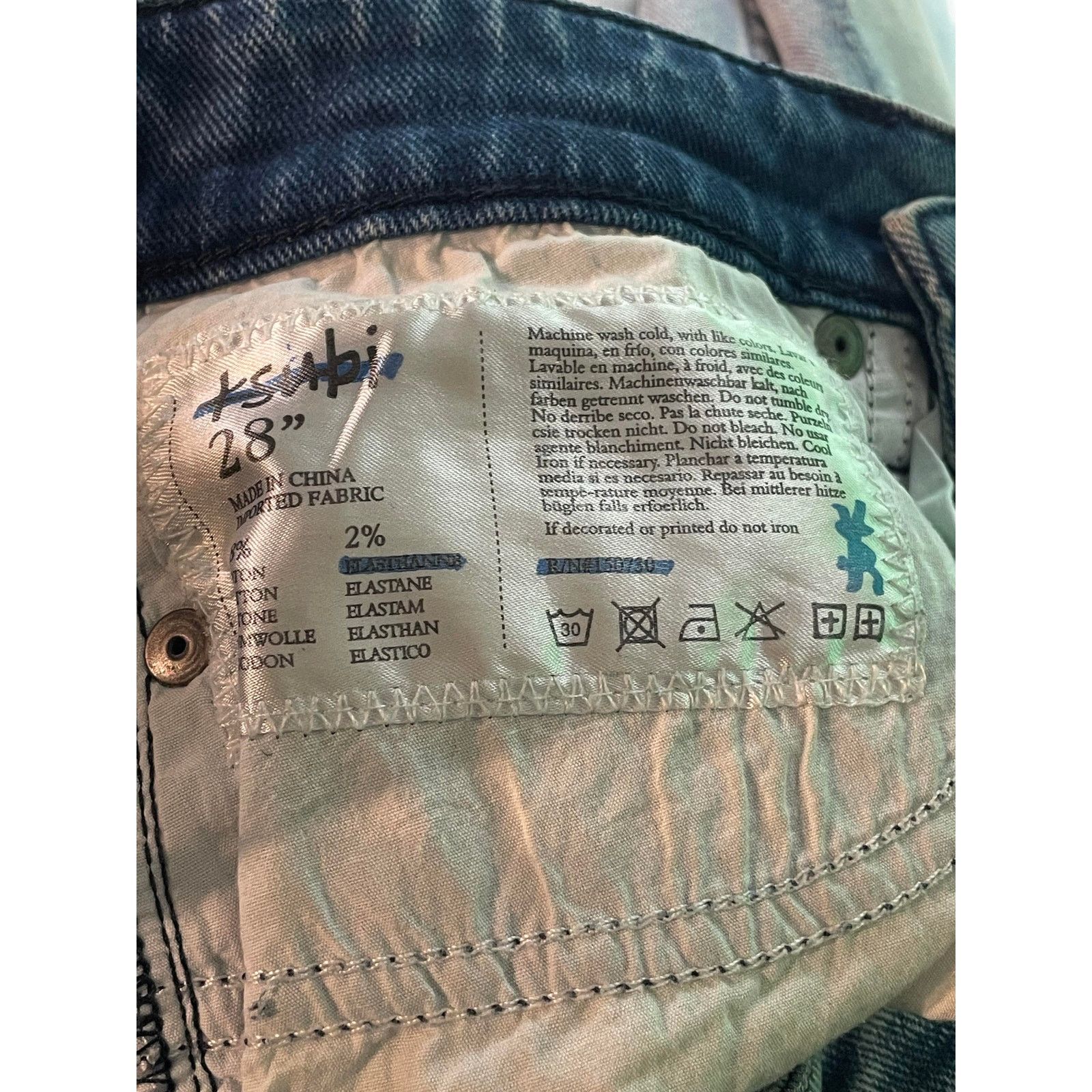 Ksubi Ksubi Blue Jeans Size US 28 / EU 44 - 7 Thumbnail