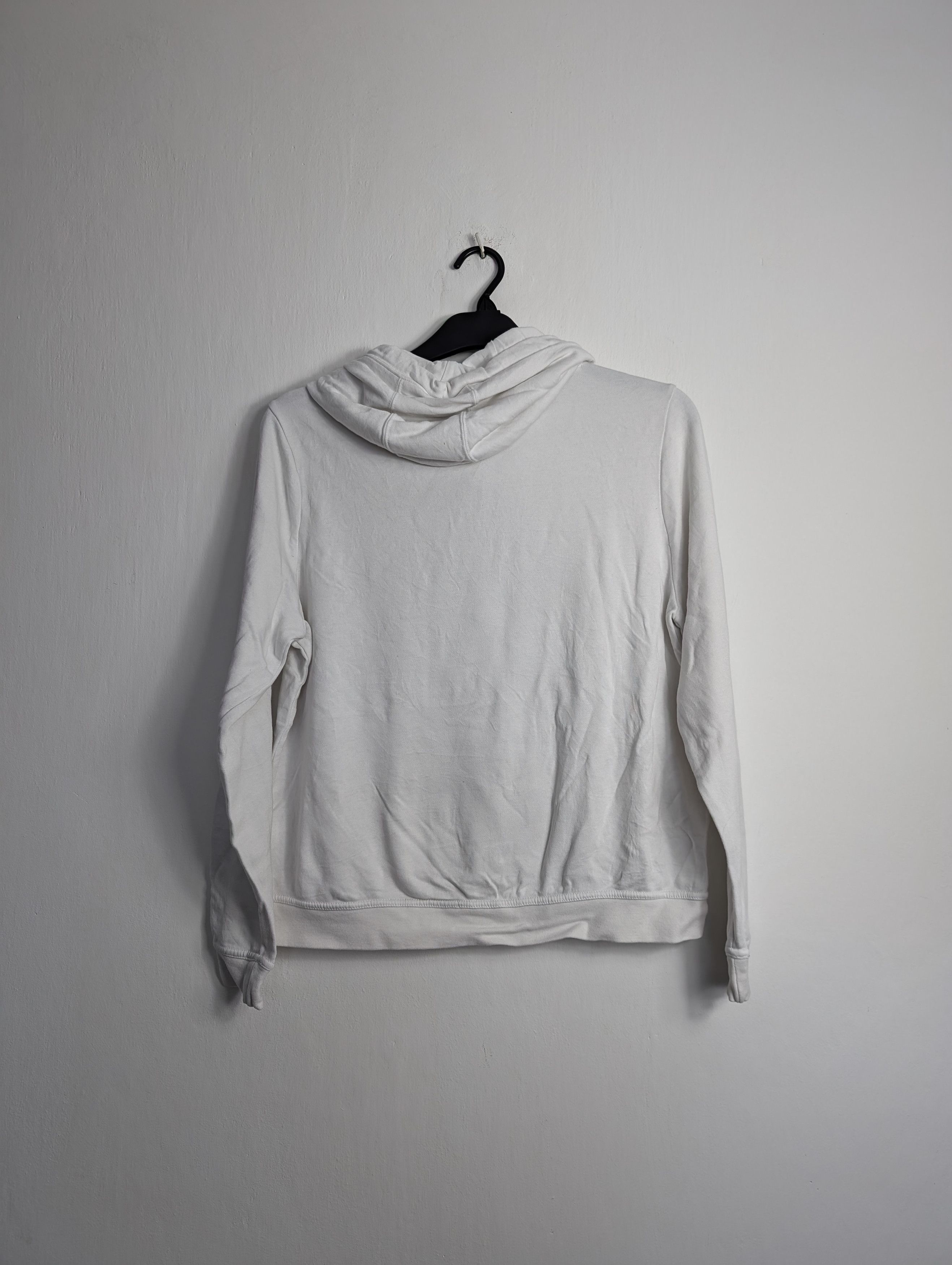 Nike Nike Sportswear White Gold Logo Hoodie Retro Y2K Size M / US 6-8 / IT 42-44 - 4 Thumbnail
