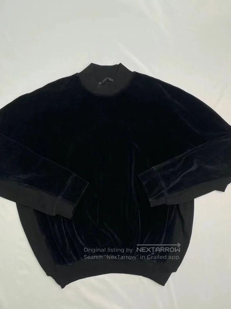 Haider Ackermann Haider Ackermann Men's Velvet Sweatshirt. Size US XS / EU 42 / 0 - 2 Thumbnail