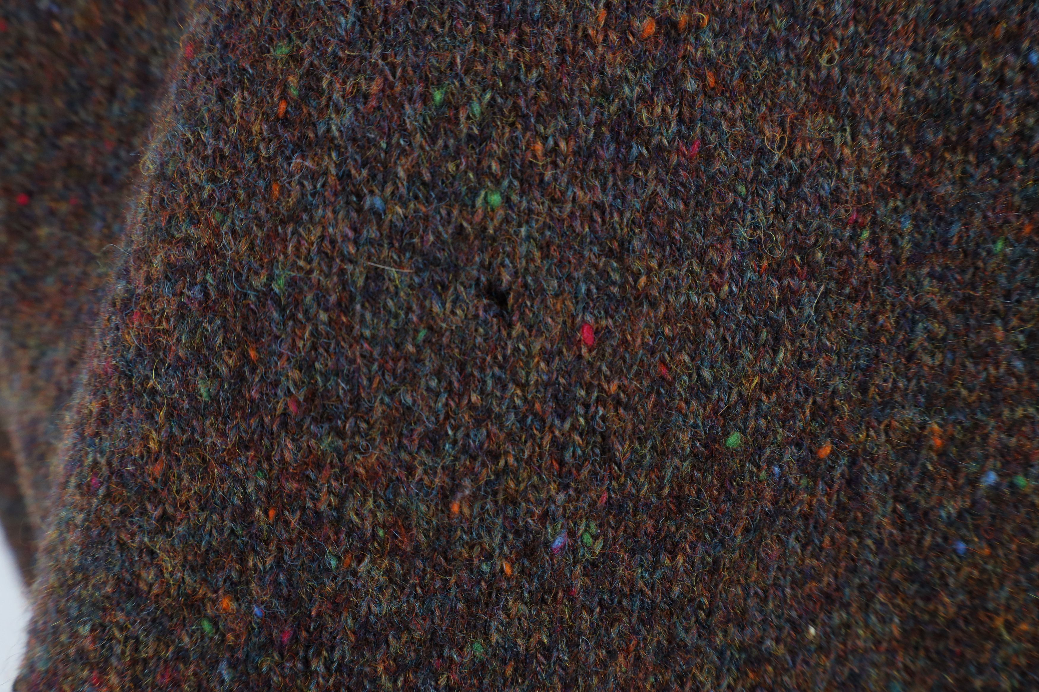 Vintage Vintage 90s Streetwear Knit Rainbow Fleck Turtleneck Sweater Size XL / US 12-14 / IT 48-50 - 6 Thumbnail