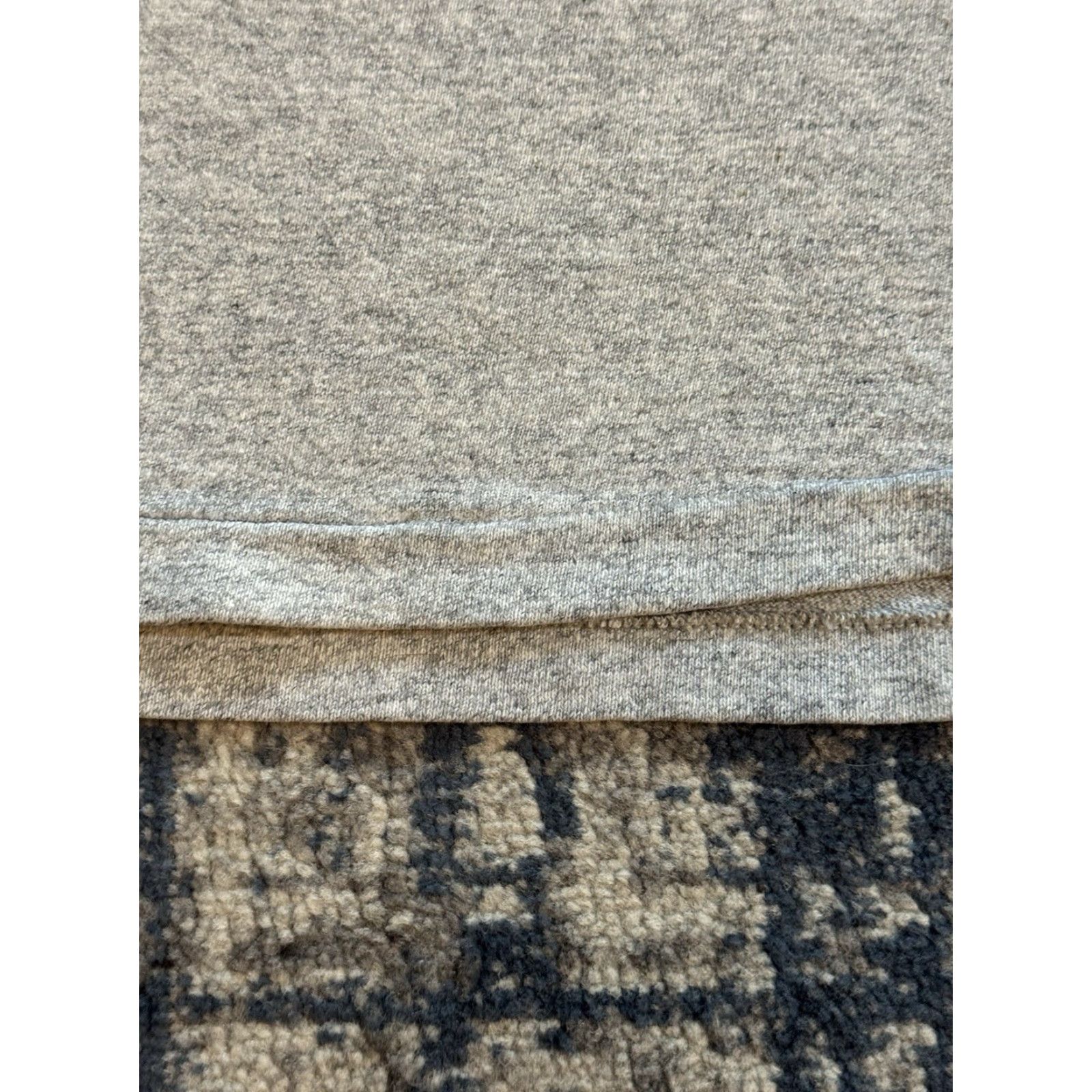 Vintage VINTAGE William & Mary Cotton Exchange Heathered Grey Cotton Rayon T Shirt XL Men 90s College USA Graphic Print Crew Neck Short Sleeve Logo Vintage Size US XL / EU 56 / 4 - 6 Thumbnail