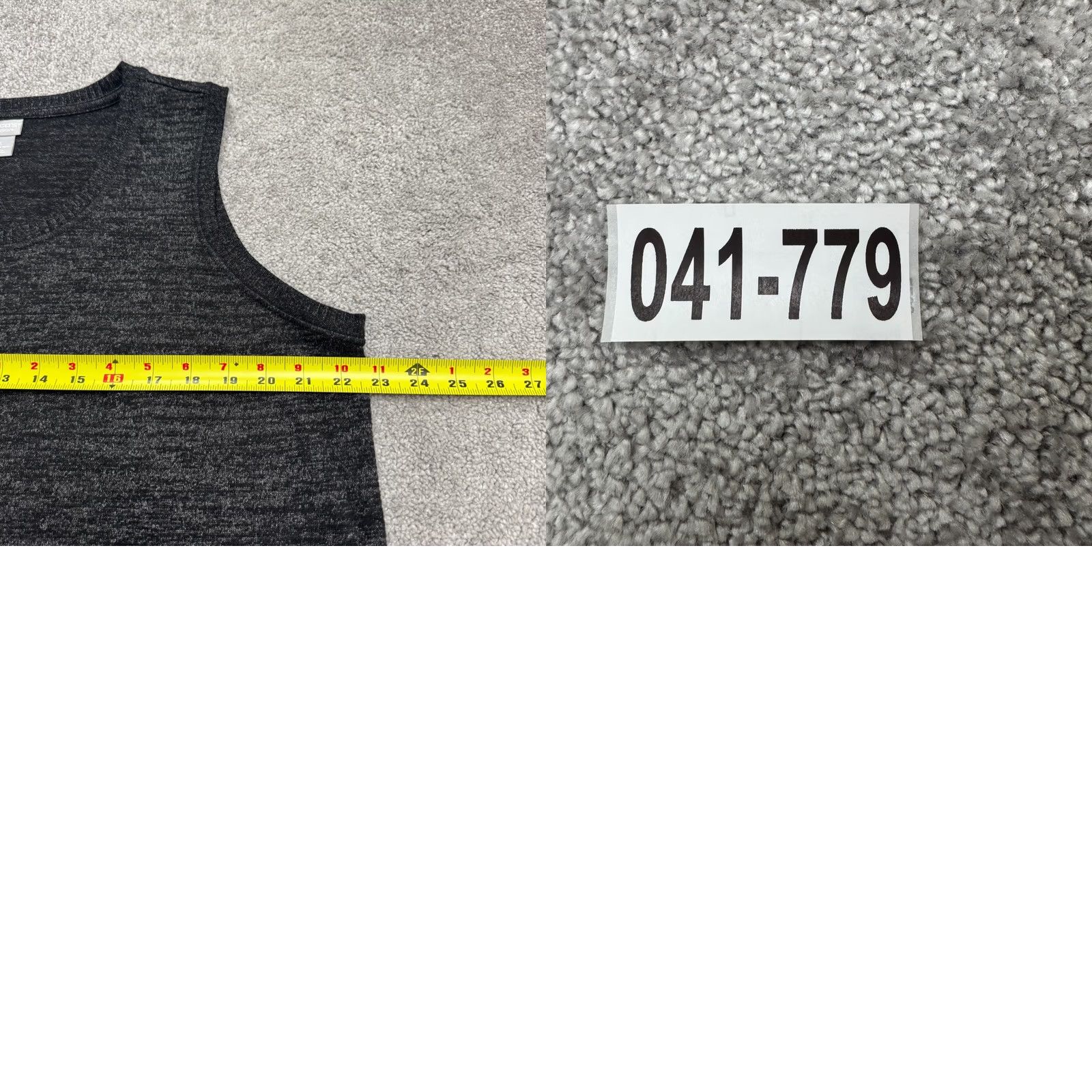 Vintage Chico's Zenergy Knitted Tank Vest Top Womens XL Marled Gray Scoop Neck Stretch Sleeveless Coffin? Size XL / US 12-14 / IT 48-50 - 8 Thumbnail