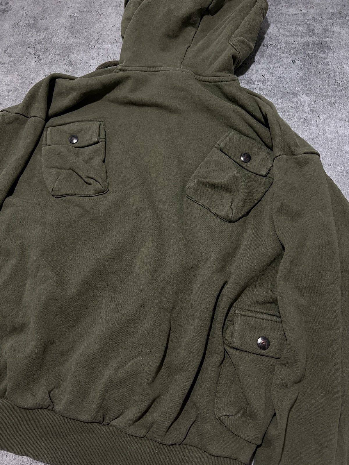Diesel Diesel multipocket hoodie archive boxy oversize designer Size US M / EU 48-50 / 2 - 4 Thumbnail