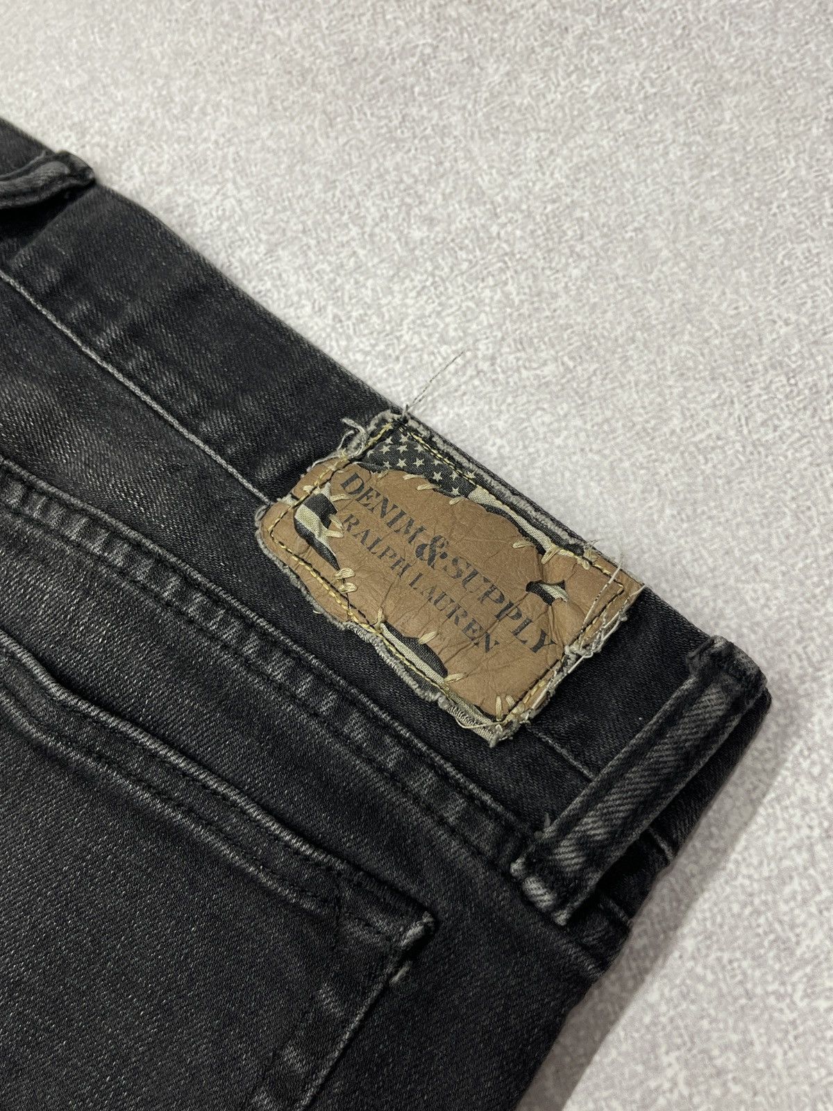 Denim & Supply Ralph Lauren Vintage Polo Ralph Lauren Denim Supply Graham Jeans Black Size US 34 / EU 50 - 4 Thumbnail
