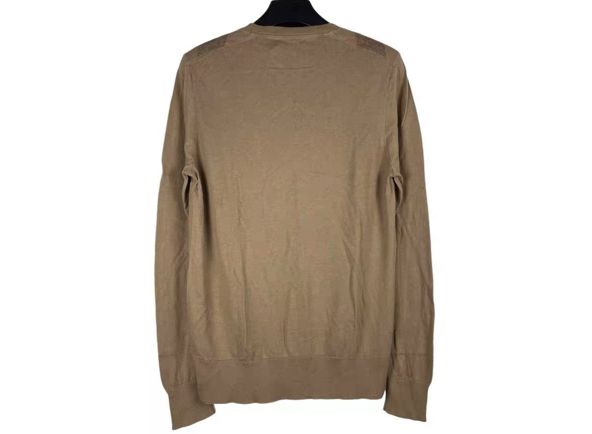 Burberry Burberry Camel Cashmere with Shoulder Check Detail J31 Size US XL / EU 56 / 4 - 2 Thumbnail