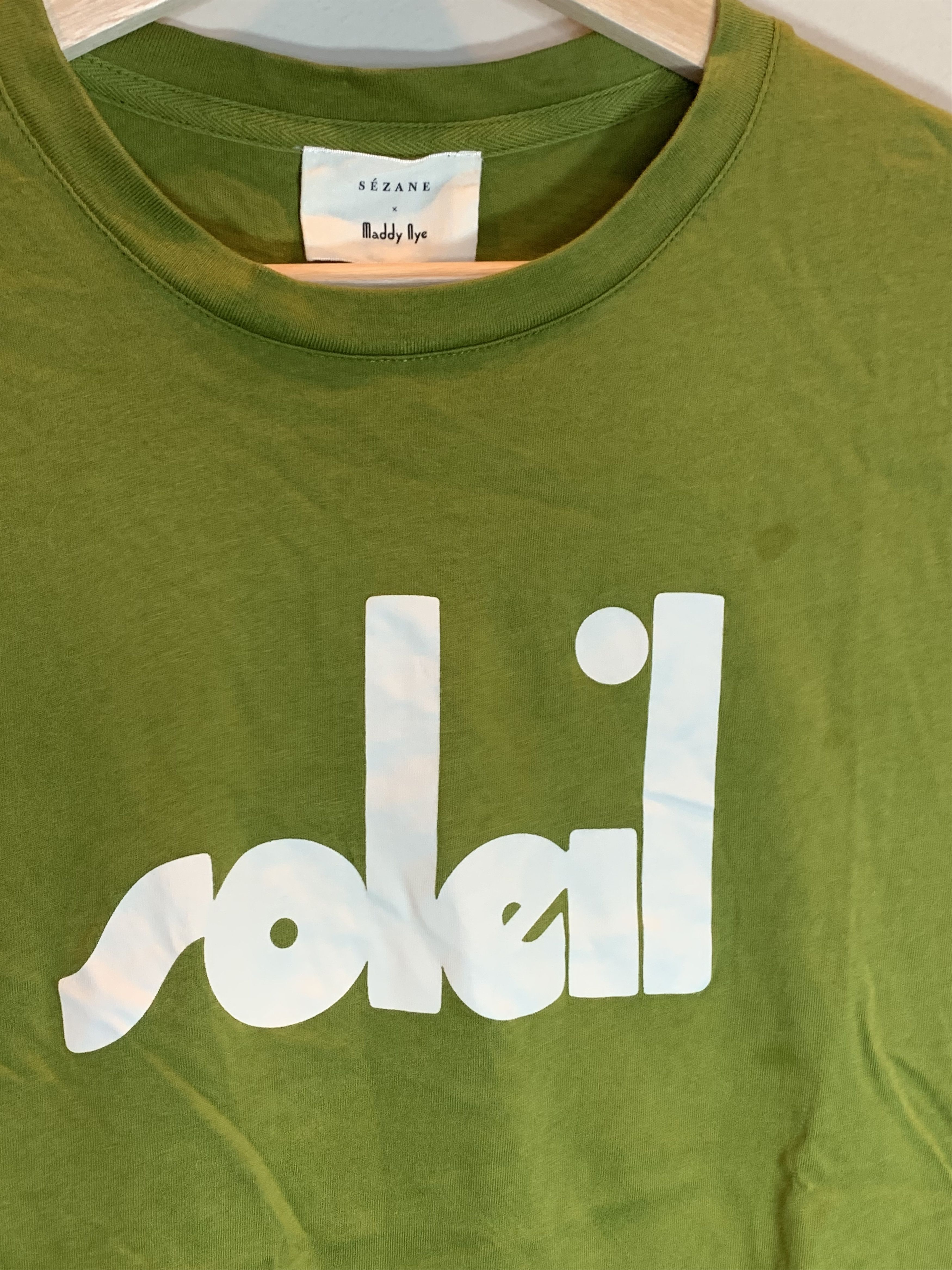 Sezane *RARE* Sézane x Maddy Nye Soleil T-Shirt - Small Size S / US 4 / IT 40 - 2 Thumbnail