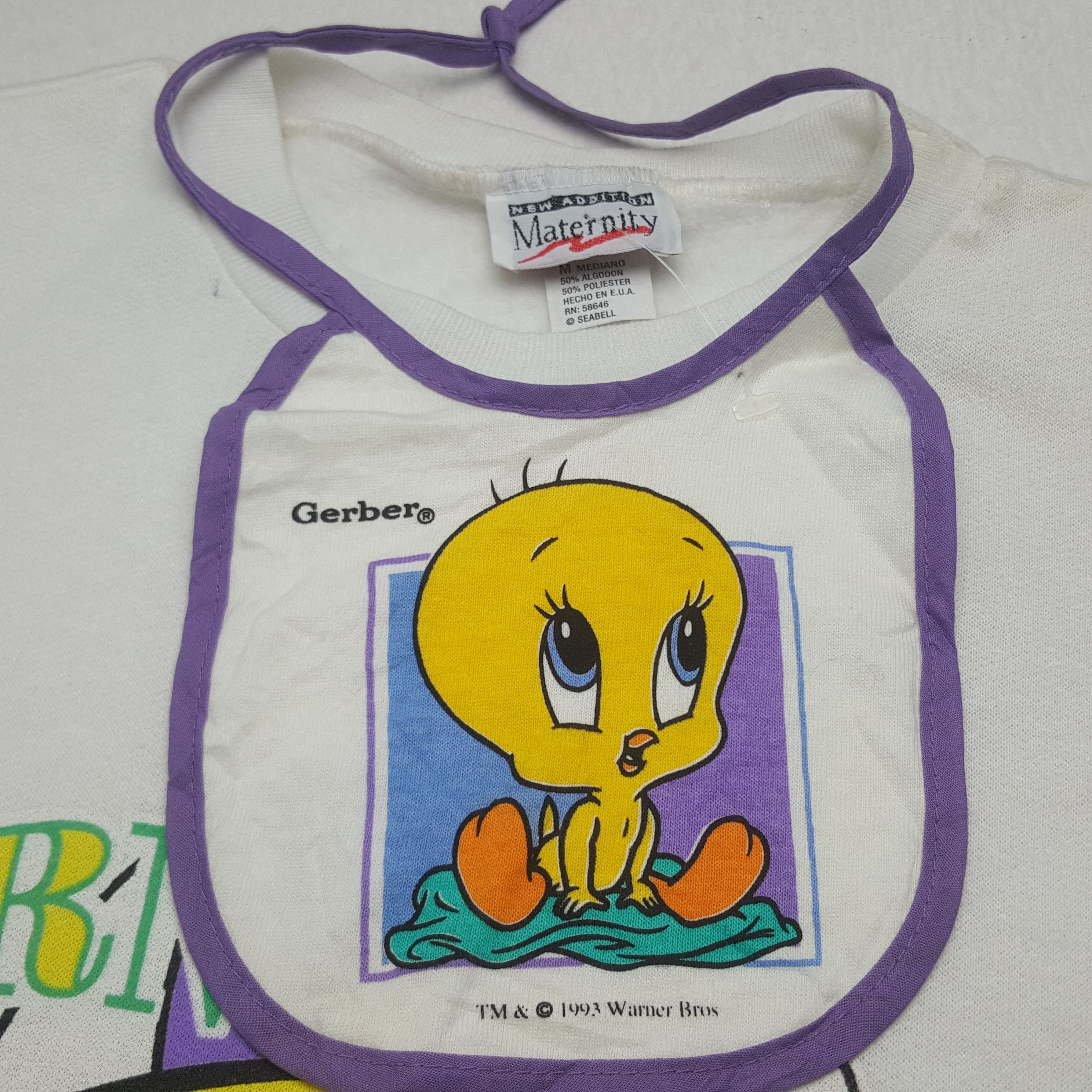 Cartoon Network Vintage Tweety Bird Born To Be Wild Sweatshirt Size US M / EU 48-50 / 2 - 5 Thumbnail