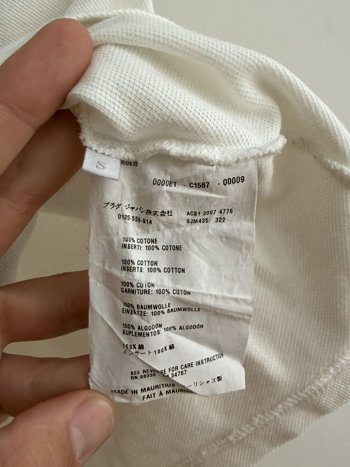 Prada Prada Red Tab Polo Size US S / EU 44-46 / 1 - 7 Thumbnail