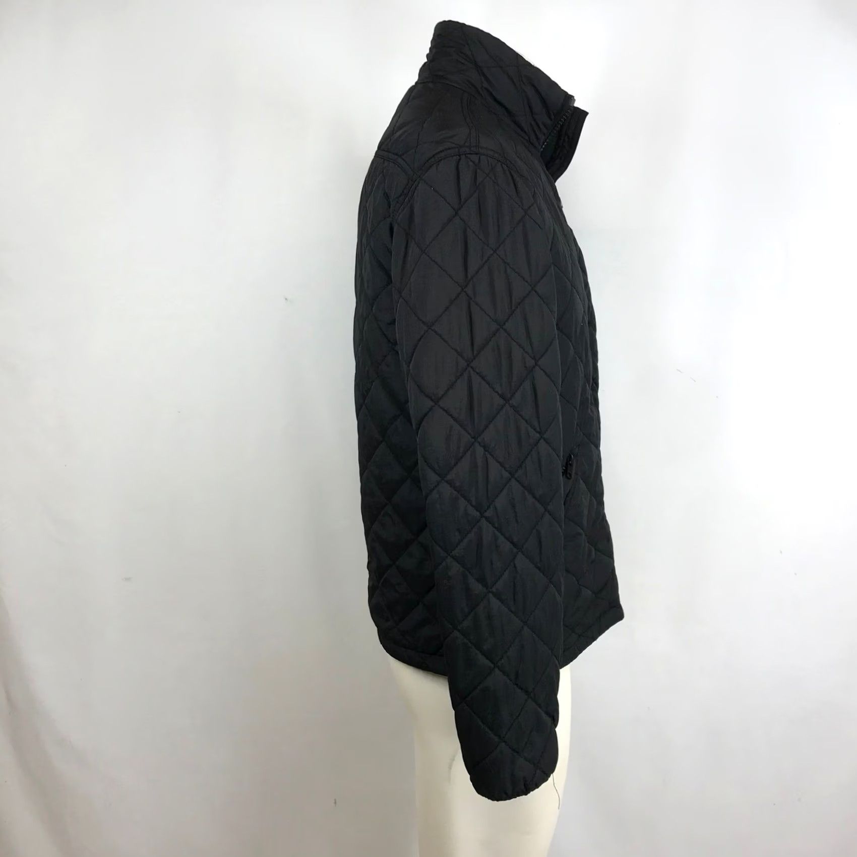 Taylor Stitch Taylor Stitch Mens Black Quilted Puffer Jacket Recycled Nylon Full Zip Size 38 Size US XXS / EU 40 - 4 Thumbnail