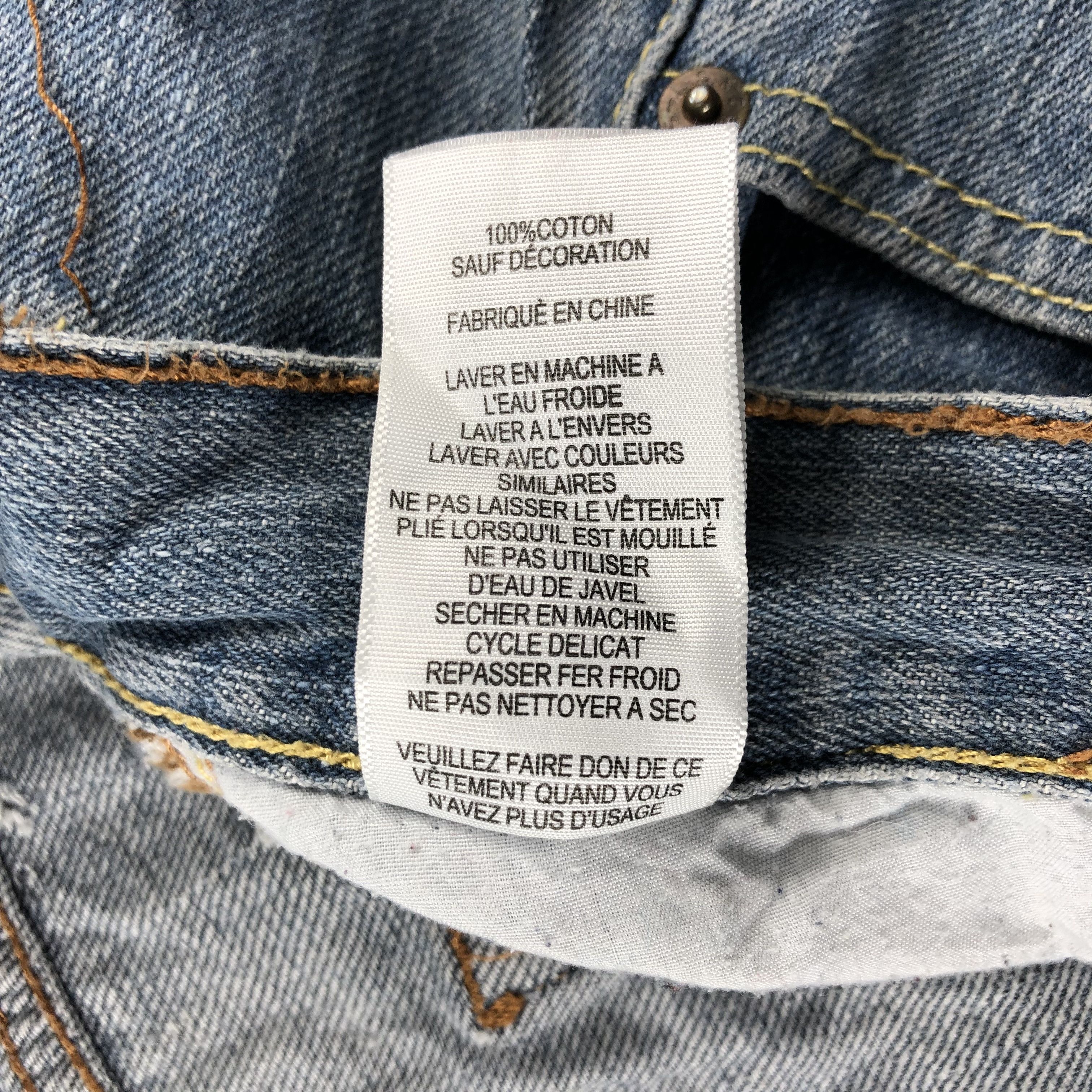 Levi's Vintage Blue Wash Levis 550 Jeans-J2526 Size US 35 - 13 Thumbnail