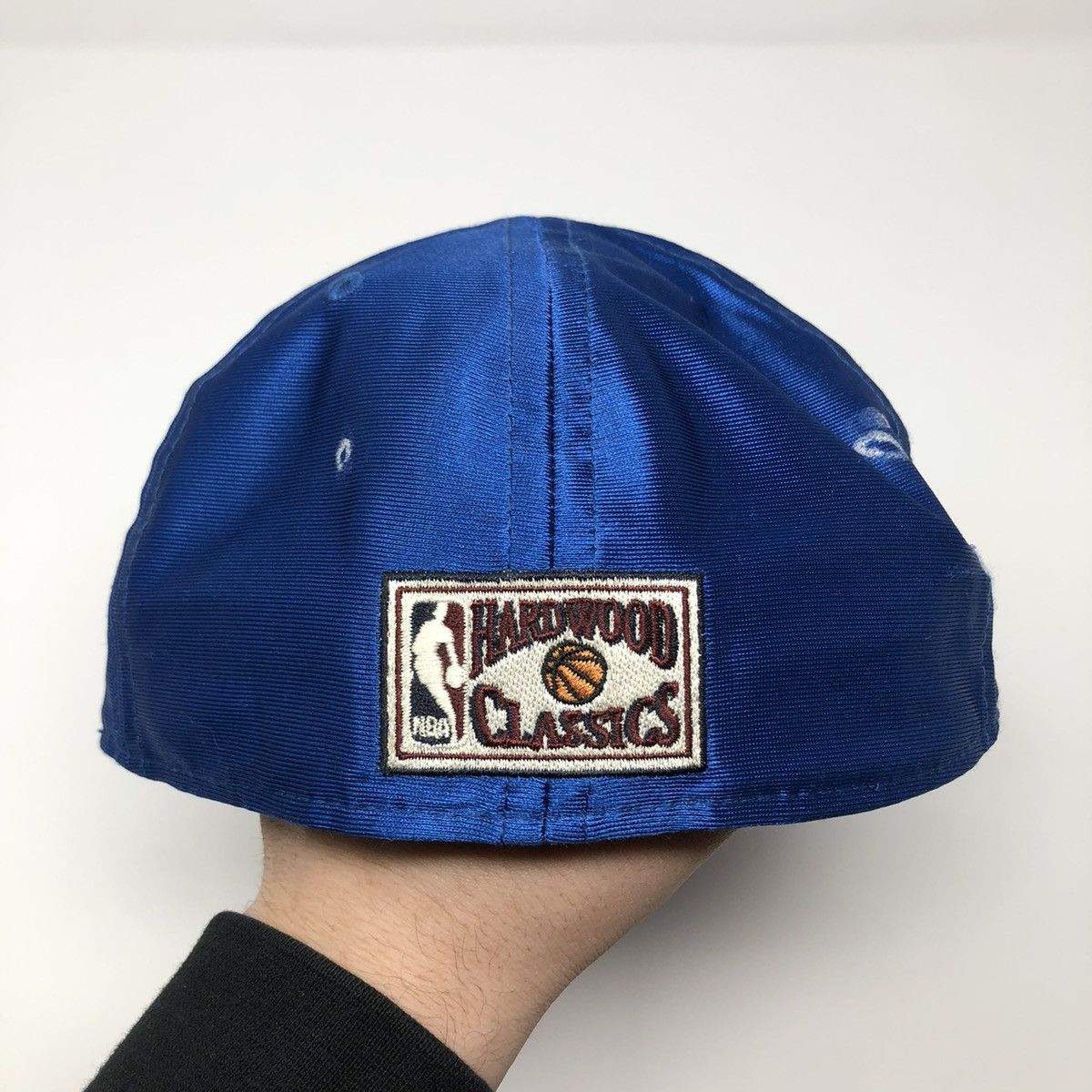 NBA Hardwood Classics New Jersey Nets Fitted Hat 7 3/8 Size ONE SIZE - 7 Thumbnail