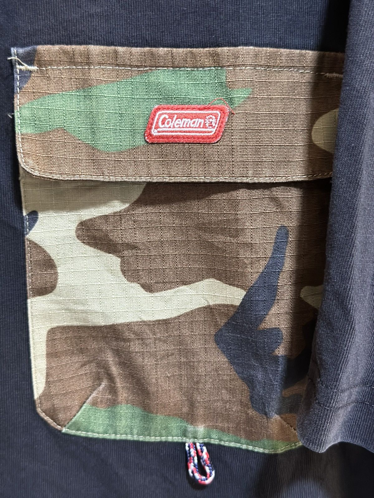 Coleman Thrashed Coleman Pocket Tee Camo Faded Tee Size US XXL / EU 58 / 5 - 3 Thumbnail