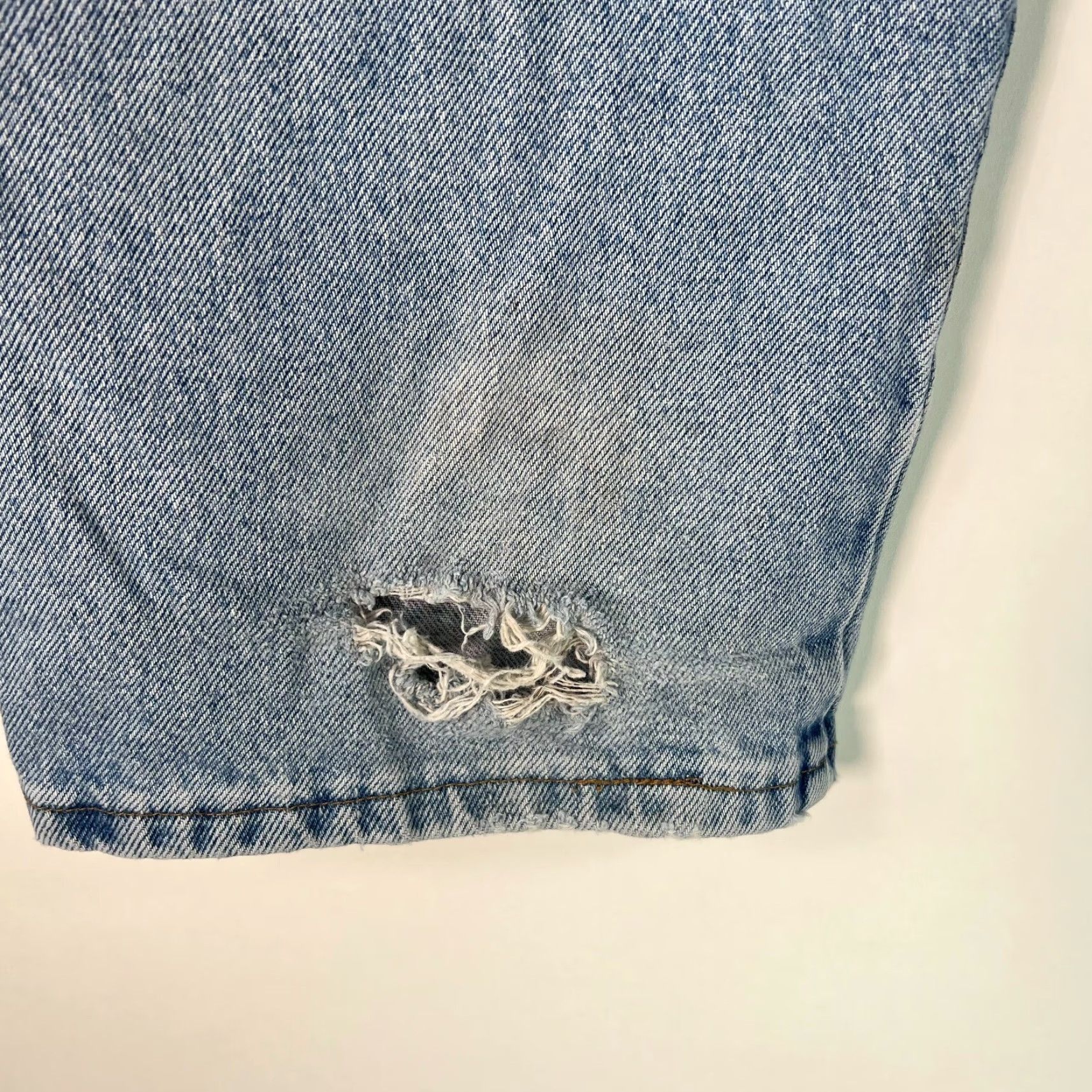 Denime Rustler Mens Jeans Flat Front Mid Rise Straight Leg Casual Blue Denim Size 38X30 Size US 38 / EU 54 - 7 Thumbnail