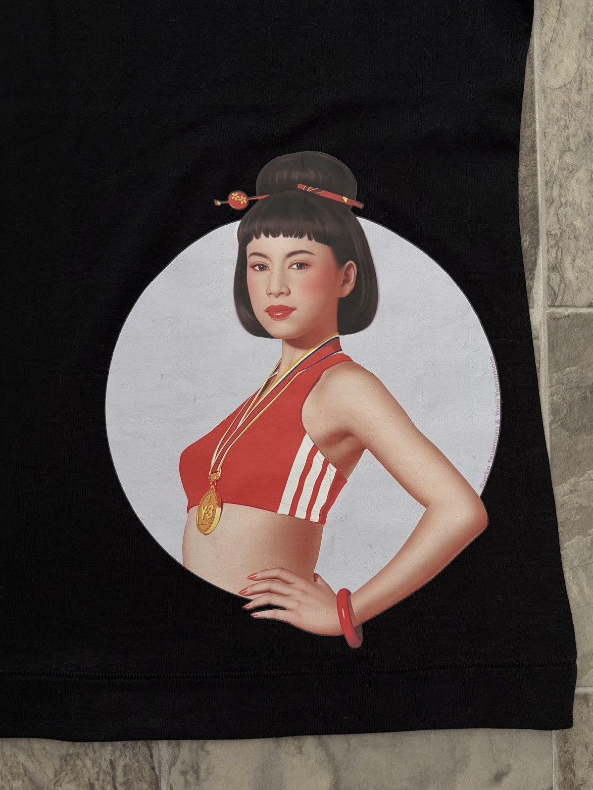 Yohji Yamamoto SS04 Saeko Tsuemura Tee Size US S / EU 44-46 / 1 - 1 Thumbnail