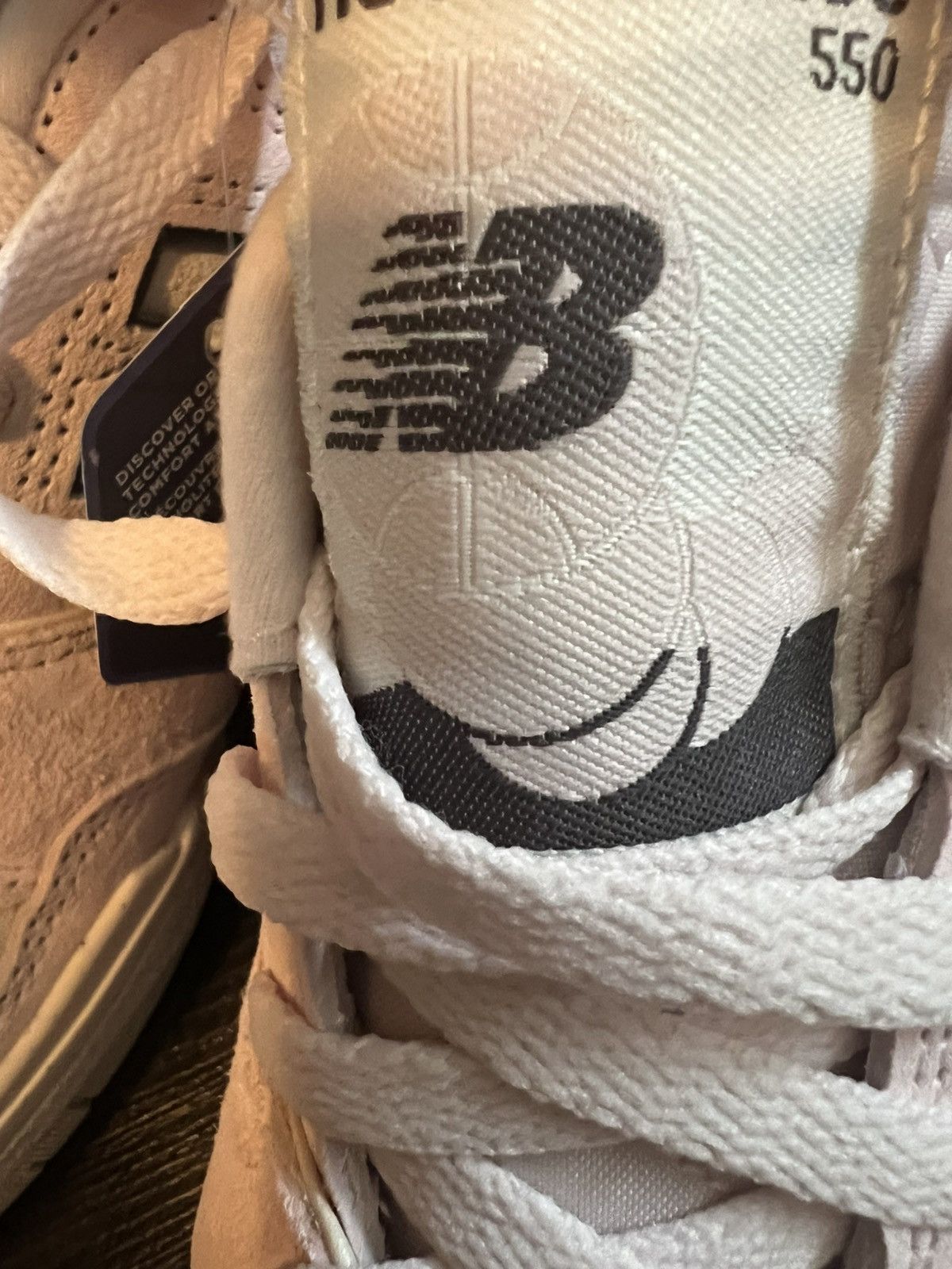 New Balance New Balance 550 Beige Pink W7.5 BBW550RC Size US 7.5 / IT 37.5 - 15 Thumbnail
