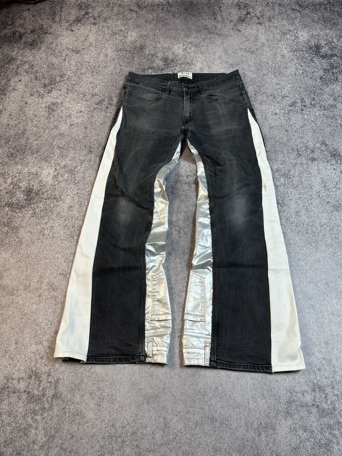 Acne Studios Y2K Acne Studios Jeans Pants Style Avant Garde Rare M USA Size US 32 / EU 48 - 1 Thumbnail