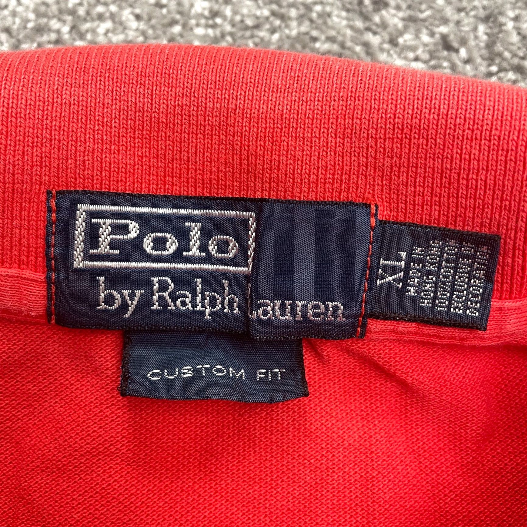 Polo Ralph Lauren VINTAGE Polo Ralph Lauren Classic Fit Polo Shirt Mens XL Short Sleeve Red Cotton Casual Size US XL / EU 56 / 4 - 7 Thumbnail