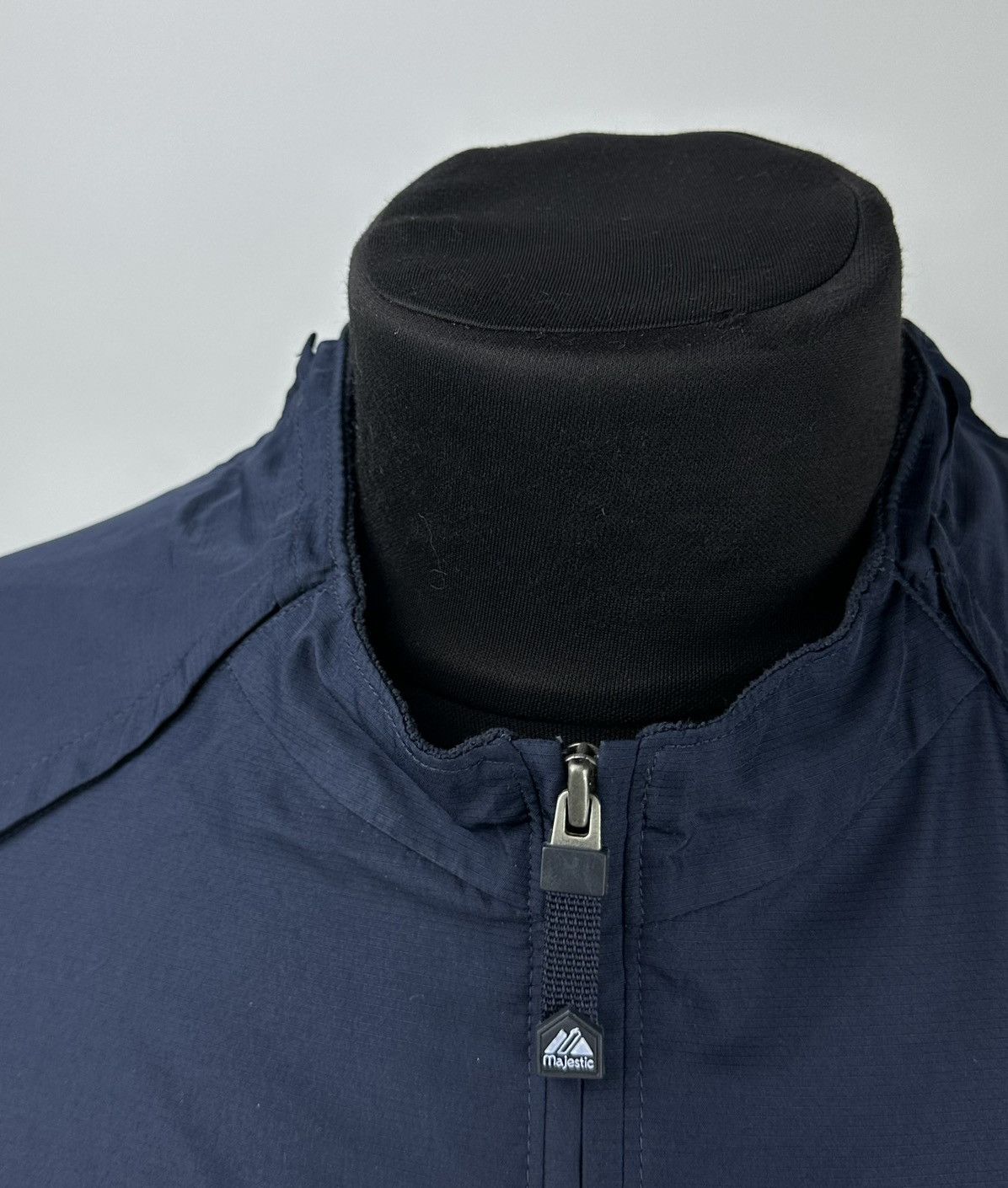 New York Yankees Majestic Cool Base Jacket Zip-Off Sleeves