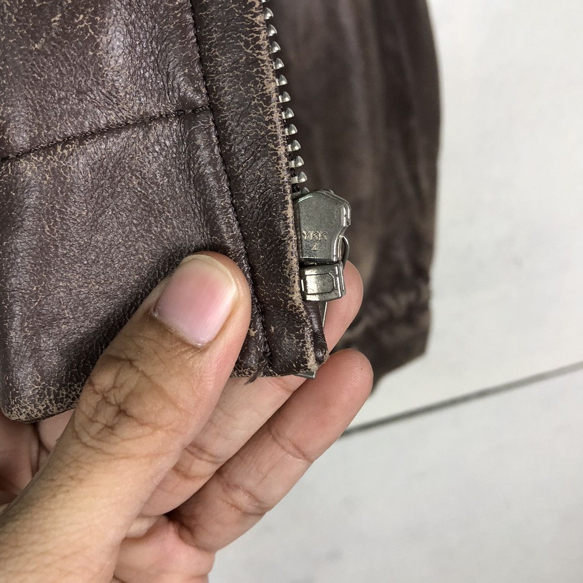 Japanese Brand 📌Cropped Genuine Leather Jacket Biker Josephine Size US M / EU 48-50 / 2 - 18 Thumbnail