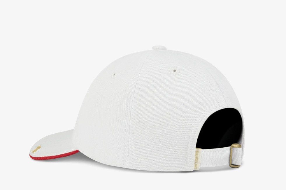 Aime Leon Dore Aime Leon Dore ALD / Olympiacos F.C. Logo Hat Bright White Size ONE SIZE - 3 Thumbnail