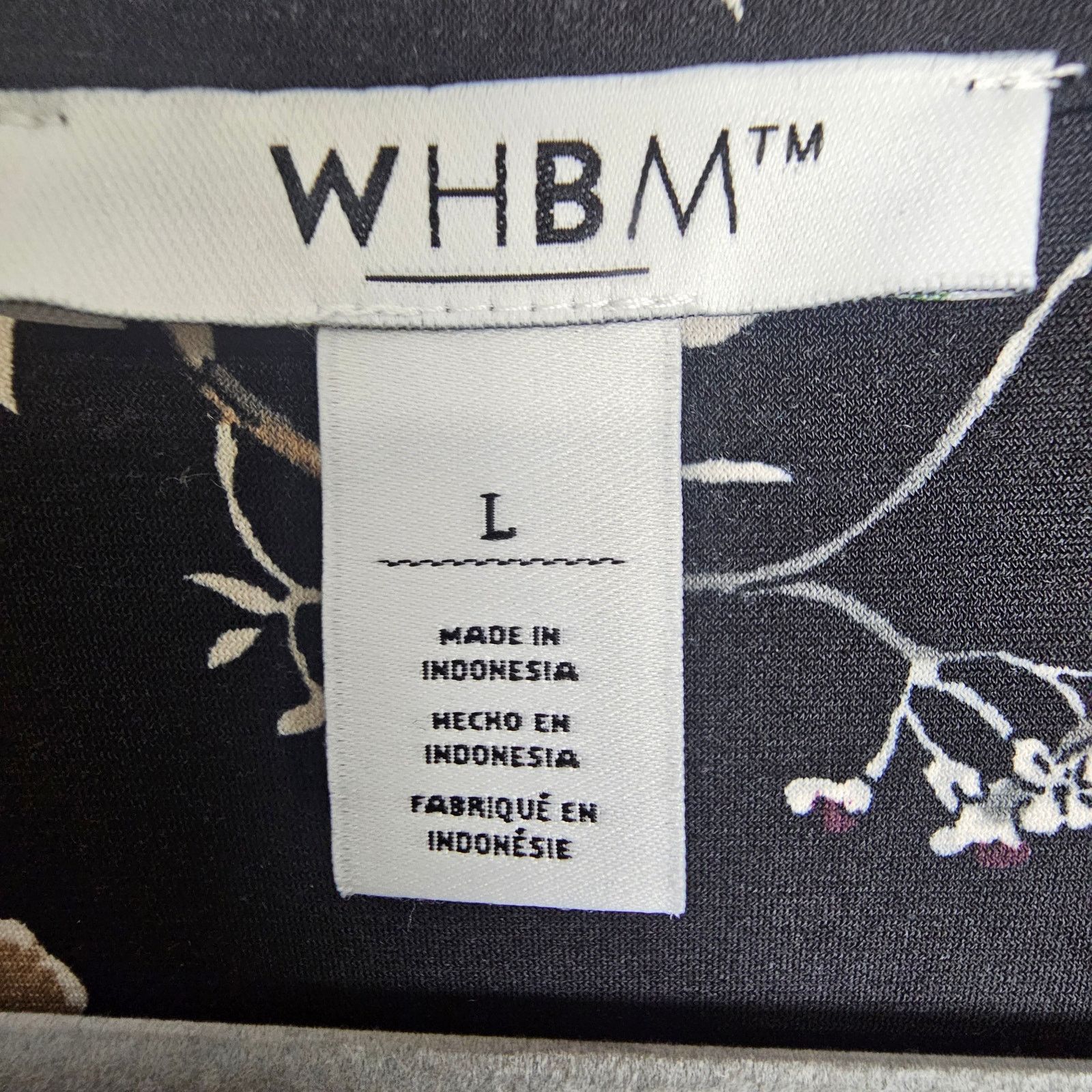 White House Black Market White House Black Market Womens Floral Blouse Sz L Romantic Size L / US 10 / IT 46 - 6 Thumbnail