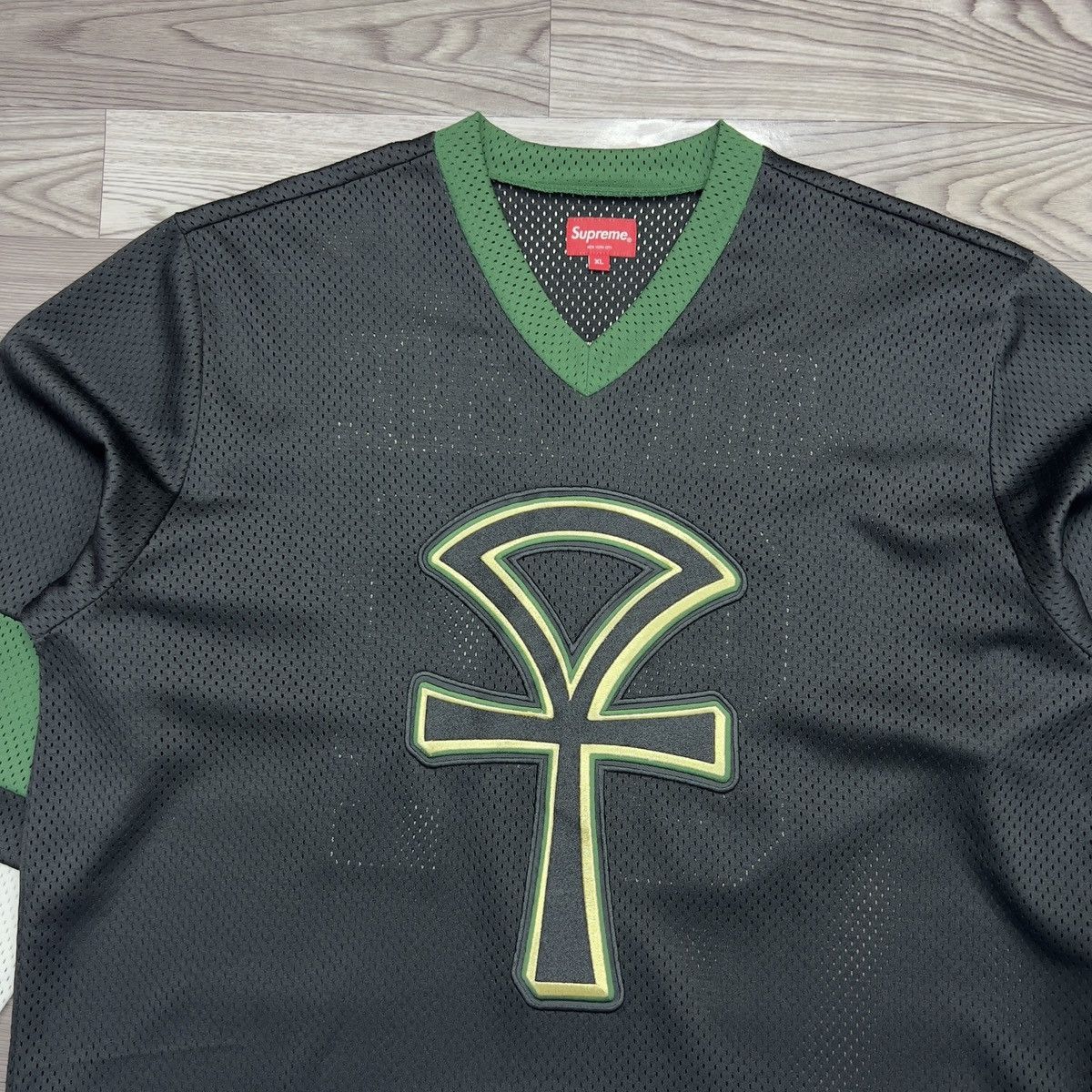 Supreme Supreme Ankh Hockey Jersey Size US XL / EU 56 / 4 - 3 Thumbnail