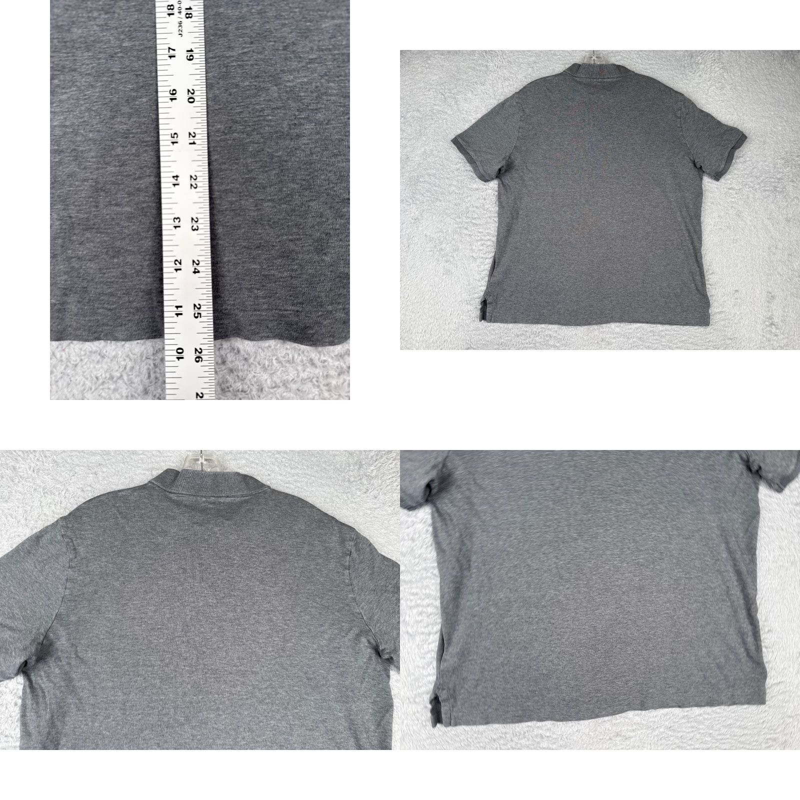 Ralph Lauren Polo Ralph Lauren Polo Shirt Men Large Gray Classic Fit Short Sleeve Cotton READ Size US L / EU 52-54 / 3 - 9 Thumbnail