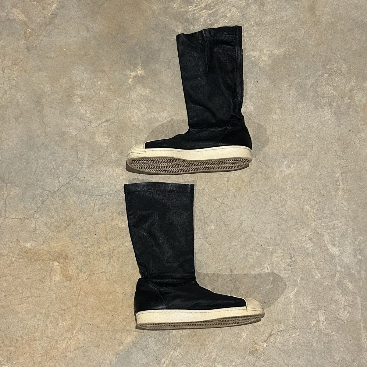 Adidas × Rick Owens Rick Owens SS15 Faun Adidas Superstar Leather Boot US 11.5 Size US 11.5 / EU 44-45 - 2 Thumbnail