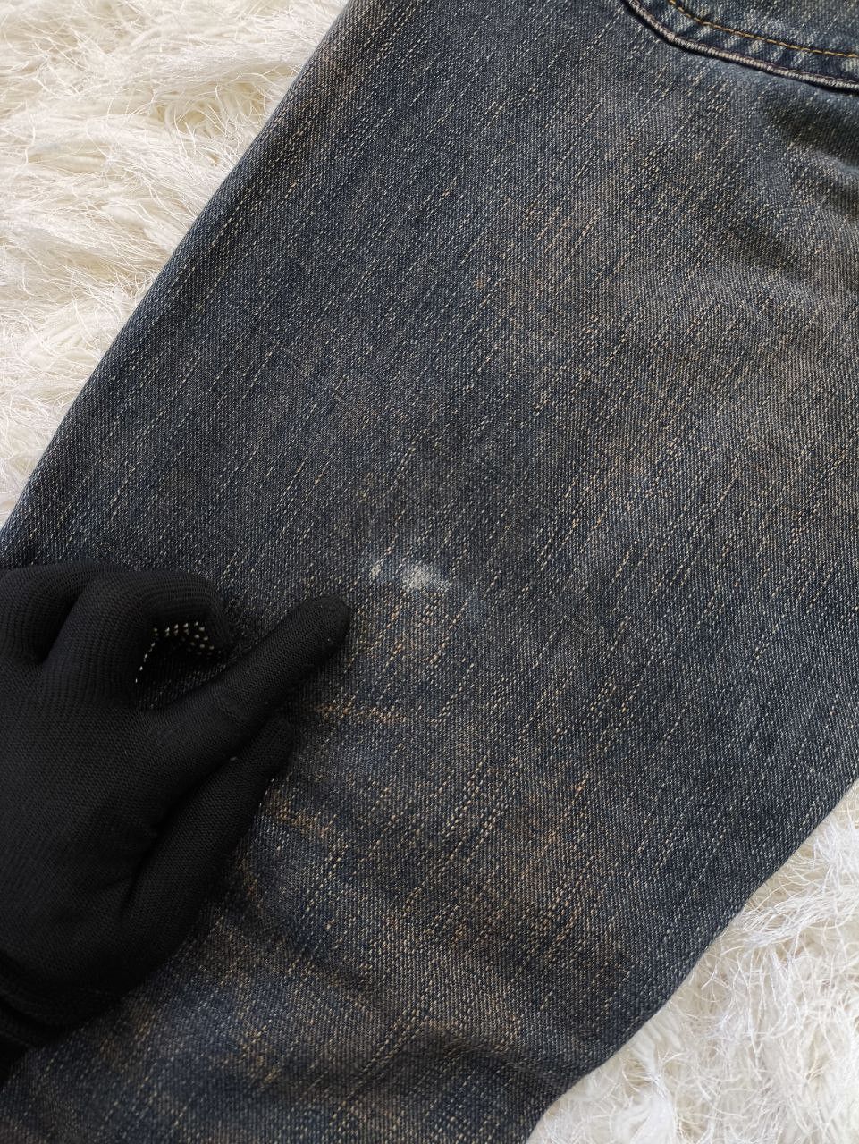 Big John GL HEART by Big John Flared Faded Gold Clawmark Denim Jeans Size US 36 / EU 52 - 10 Thumbnail