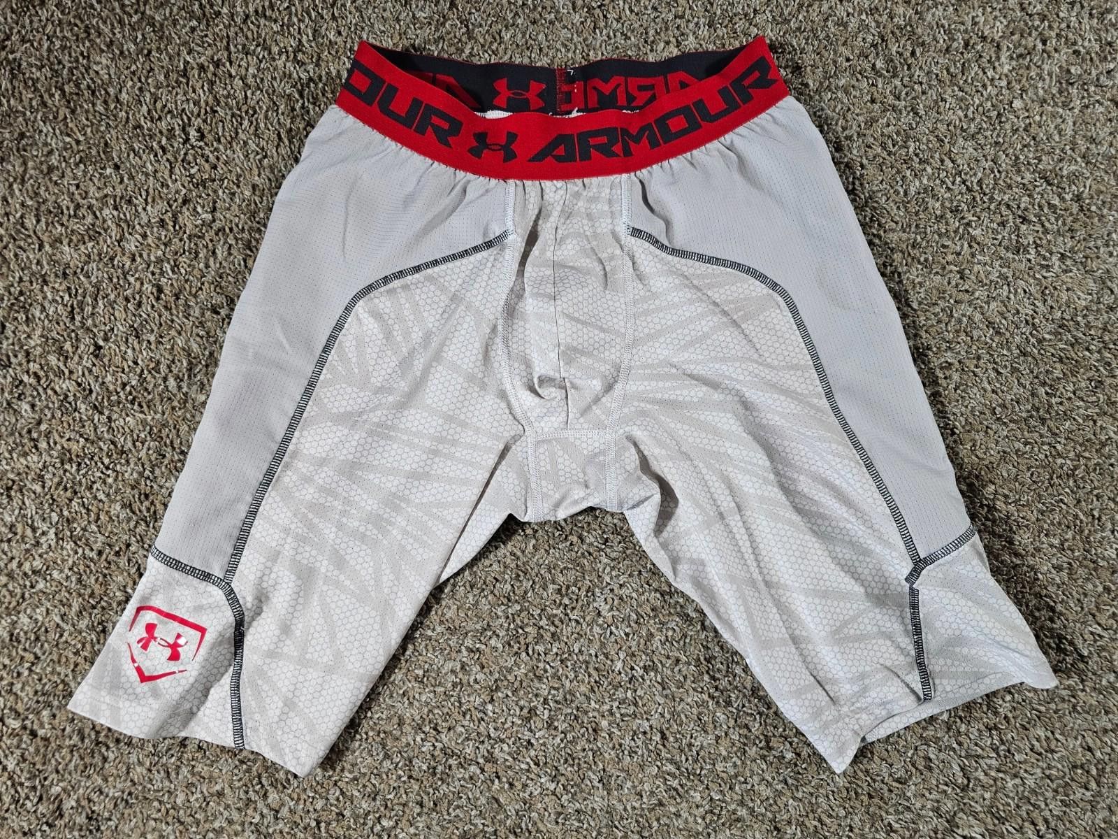 Under Armour Under Armour Compression Shorts Baseball - SEE Measurements Size US 32 / EU 48 - 1 Thumbnail