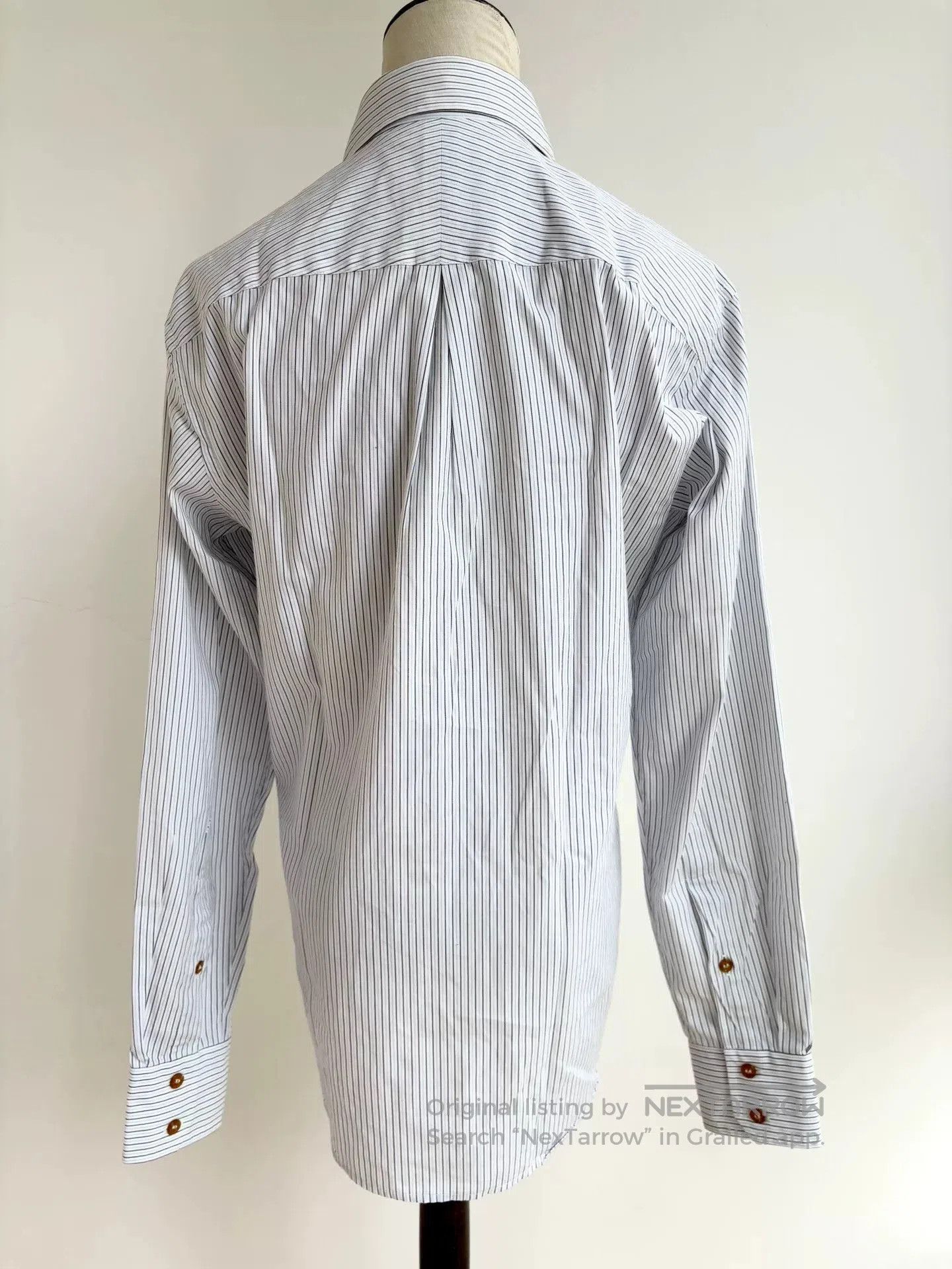 Vivienne Westwood vivienne westwood white striped shirt. Size XL / US 12-14 / IT 48-50 - 4 Thumbnail
