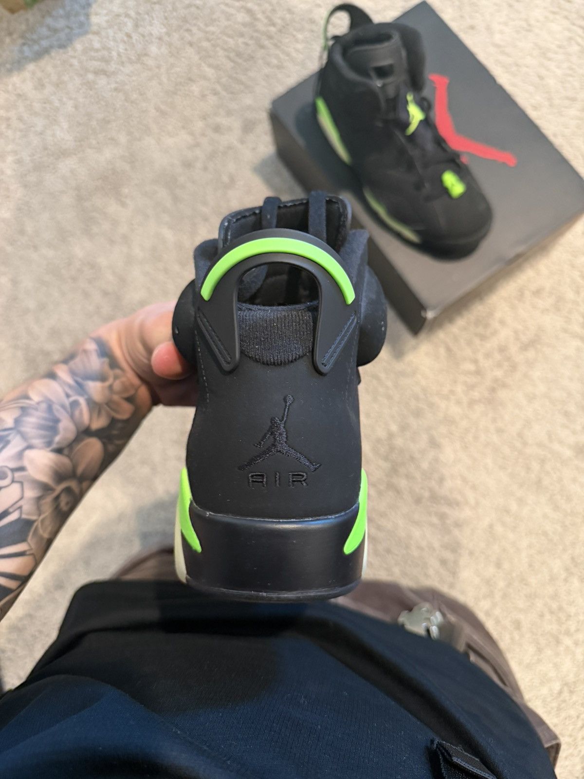 Jordan Brand Electric Green Jordan 6's Size US 8.5 / EU 41-42 - 5 Thumbnail