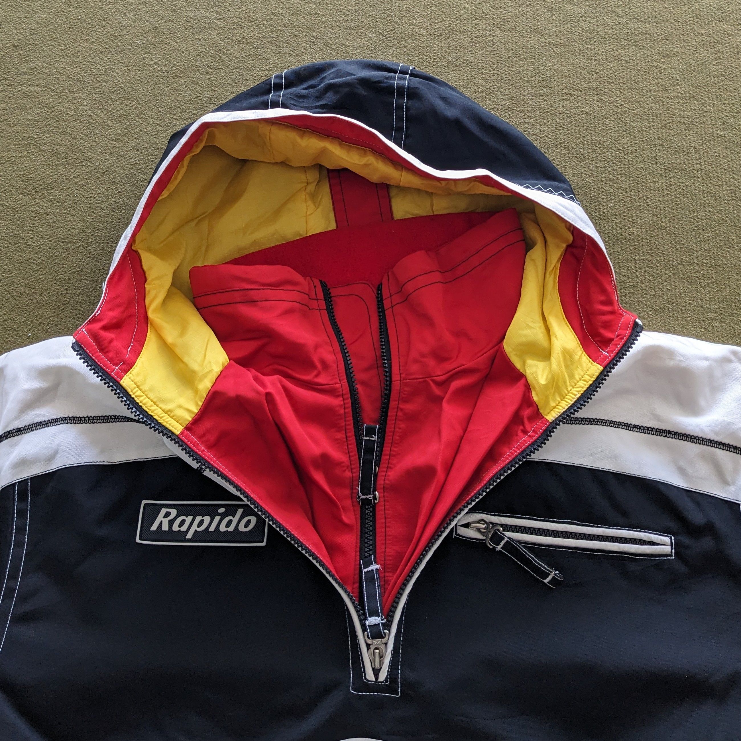 Other Vintage RAPIDO Motorcycle Sportswear Hoodies Jacket Size US XXL / EU 58 / 5 - 6 Thumbnail