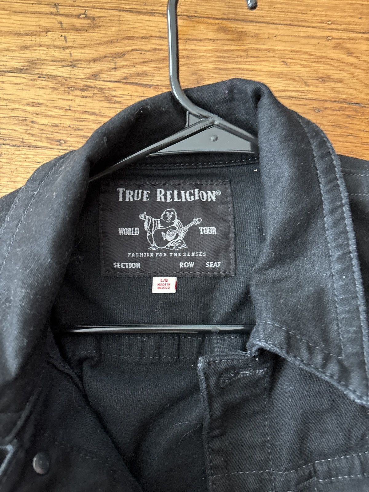 True Religion Black True Religion Trucker Jacket Size US L / EU 52-54 / 3 - 1 Thumbnail