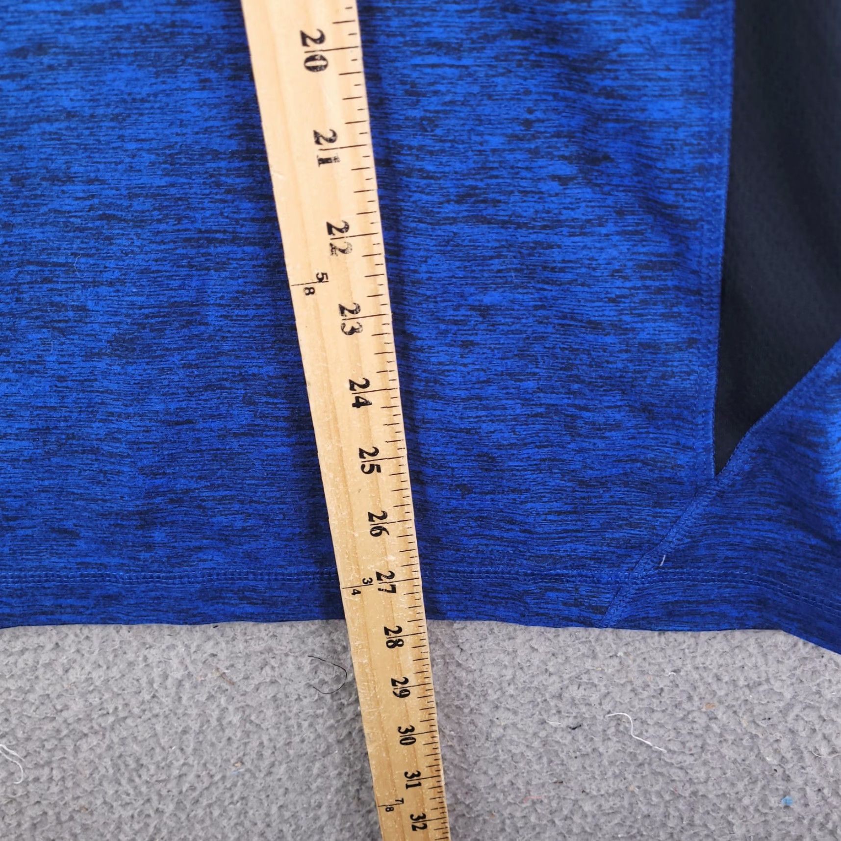 Vintage Russell Mens Large Blue Running Thin Lightweight Polyester Shirt T-Shirt Size US L / EU 52-54 / 3 - 7 Thumbnail