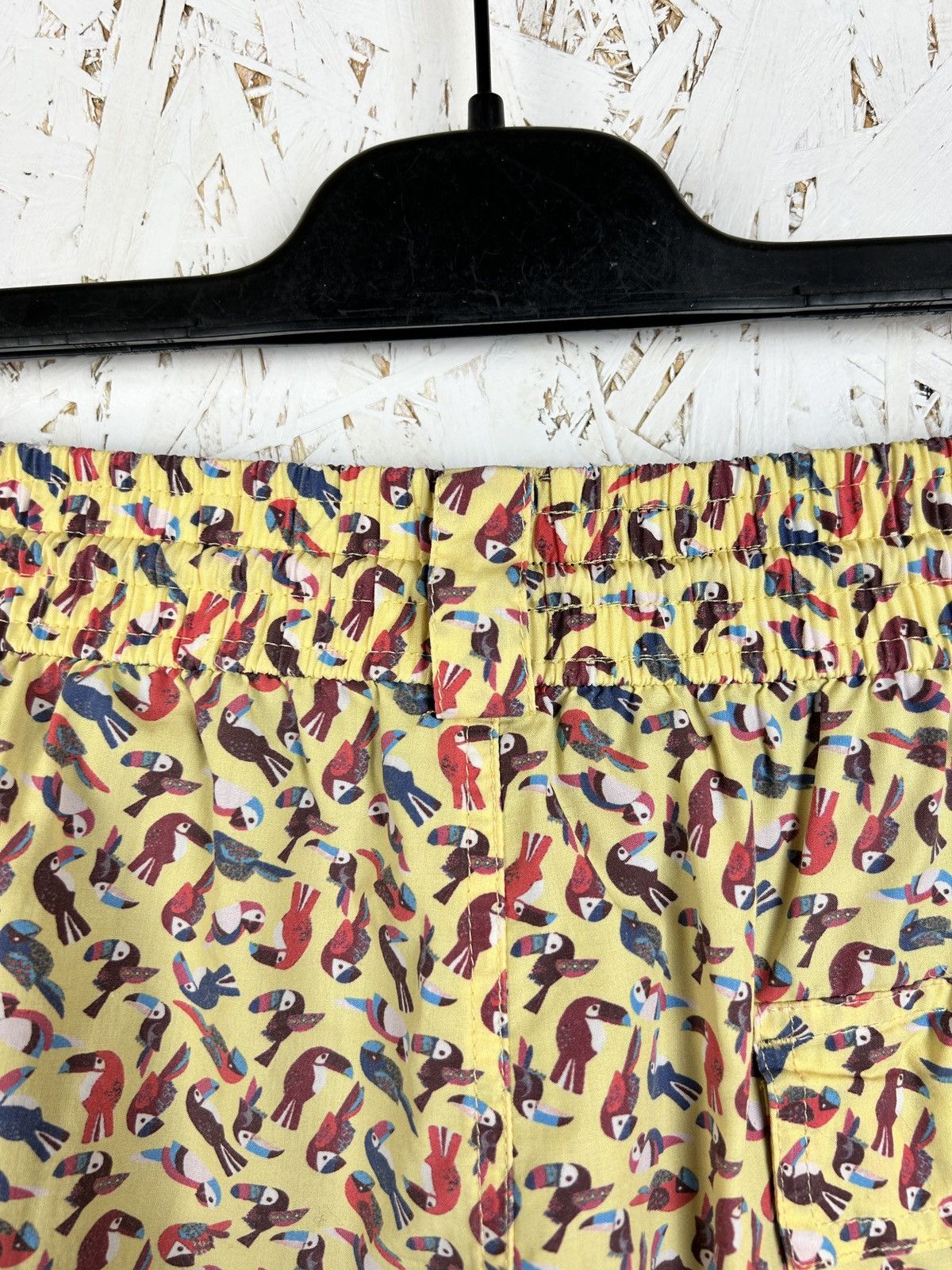 Loro Piana Loro Piana Yellow Toucans Cotton Swimsuit Shorts Size M Size US 32 / EU 48 - 6 Thumbnail