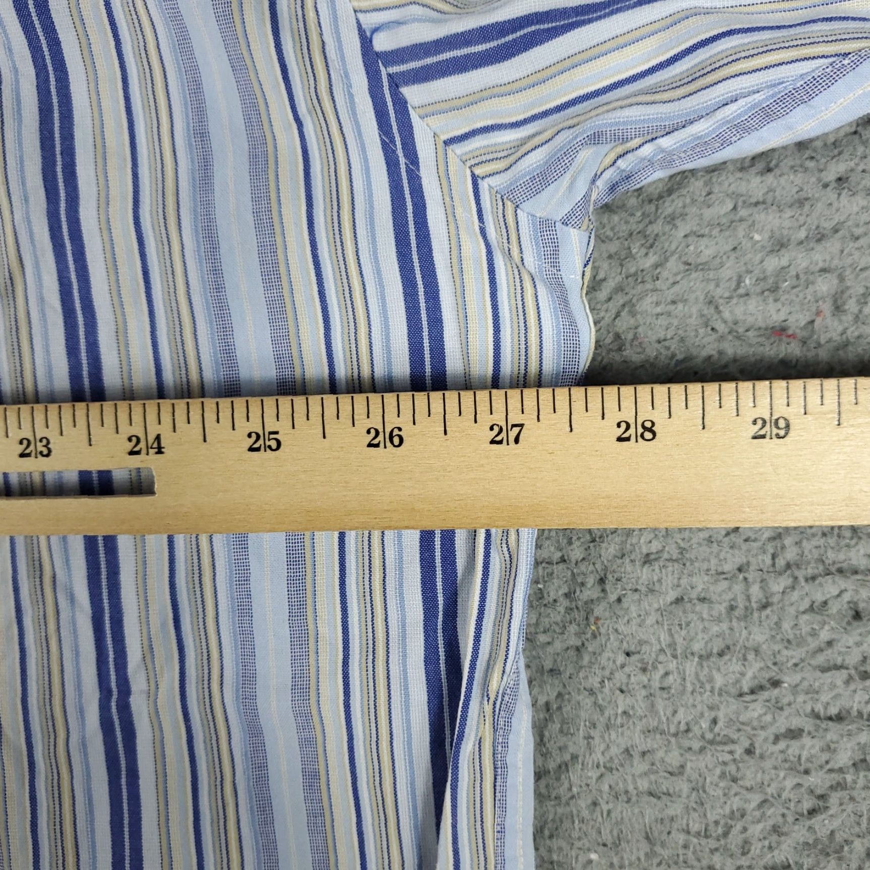 Tommy Hilfiger Tommy Hilfiger Shirt Mens 2XL Blue Striped Button-Up Long Sleeve Casual Brand: Tommy Hilfiger Shirt Mens 2XL Blue Striped Button-Up Long Sleeve Size US XXL / EU 58 / 5 - 5 Thumbnail