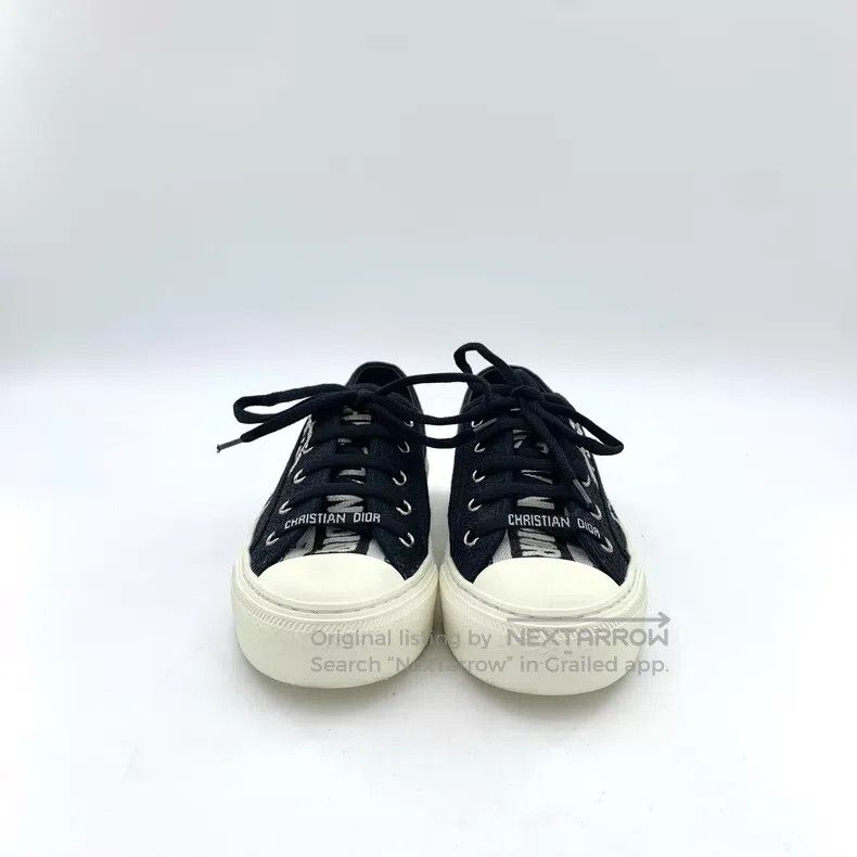 Dior Dior Black five-pointed star logo embroidery lace-up casua Size US 4.5 / IT 34.5 - 3 Thumbnail