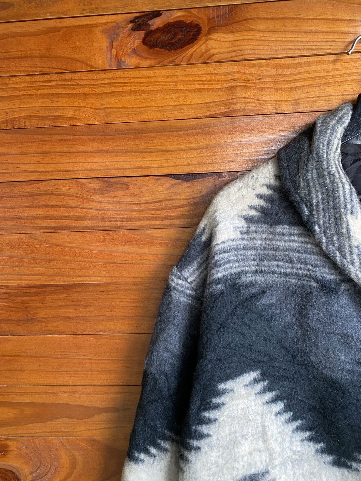 Japanese Brand Kredo Bell Japanese Wool Blend Pattern Winter Outerwear Size US L / EU 52-54 / 3 - 8 Thumbnail