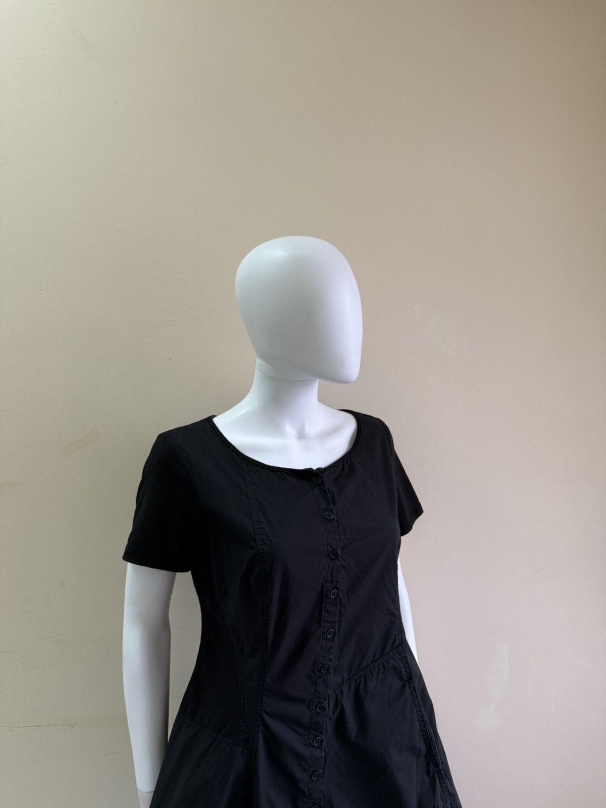 Rundholz Rundholz Black Label Asymmetric Balloon Button Up Midi Dress Size M / US 6-8 / IT 42-44 - 3 Thumbnail