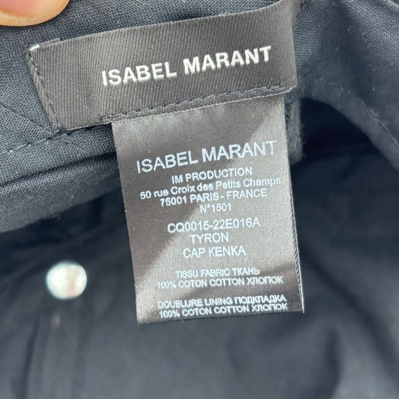 Isabel Marant Isabel Marant Tyron Pink Logo Embroidered Baseball Cap Hat Size ONE SIZE - 8 Thumbnail