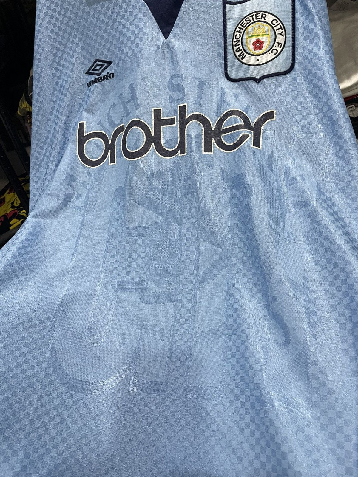 Umbro × Vintage Manchester City Home Kit 1995/97 Size US XL / EU 56 / 4 - 8 Thumbnail