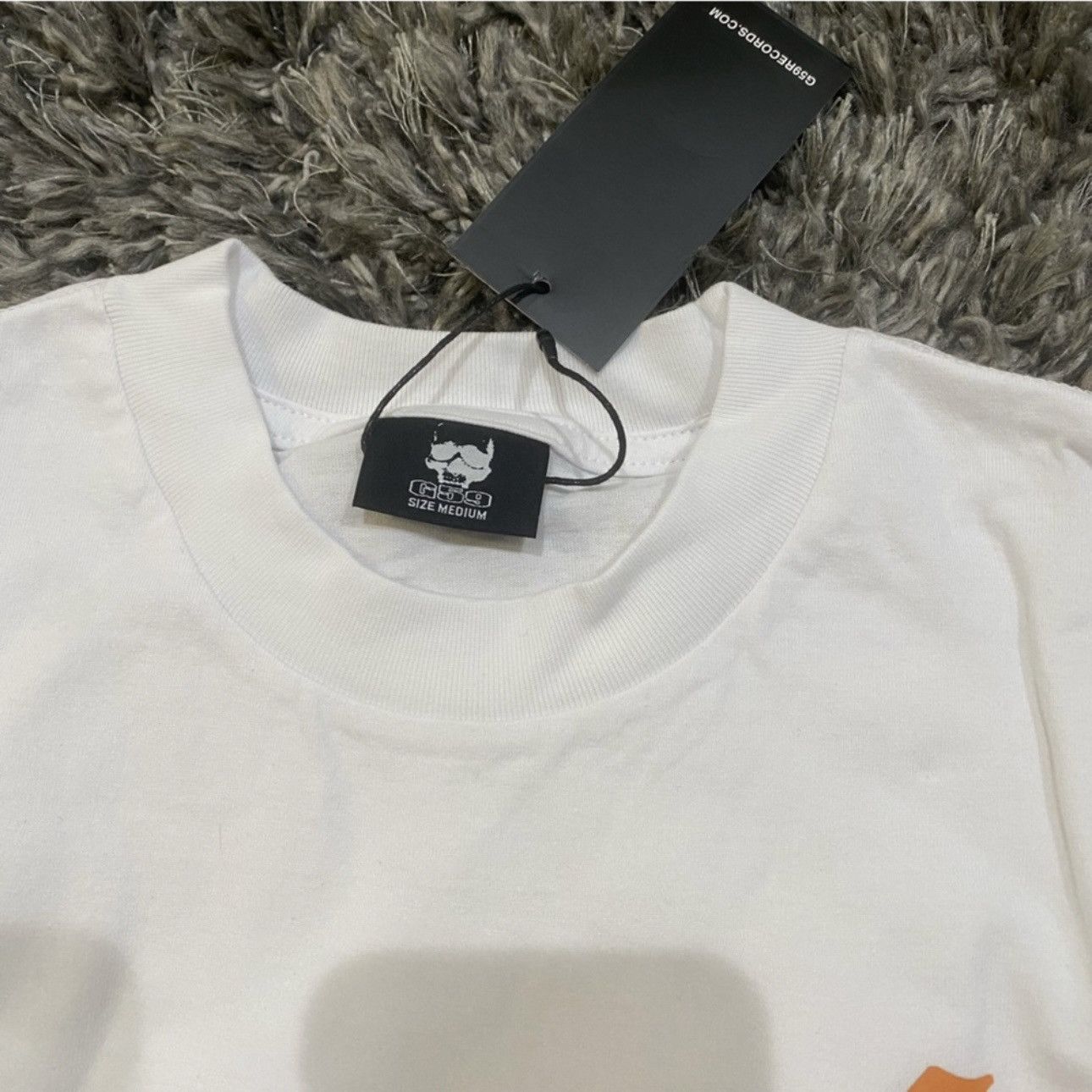 G59 Records G59 Reaper Pocket T-Shirt in White, Size M Size US M / EU 48-50 / 2 - 5 Thumbnail