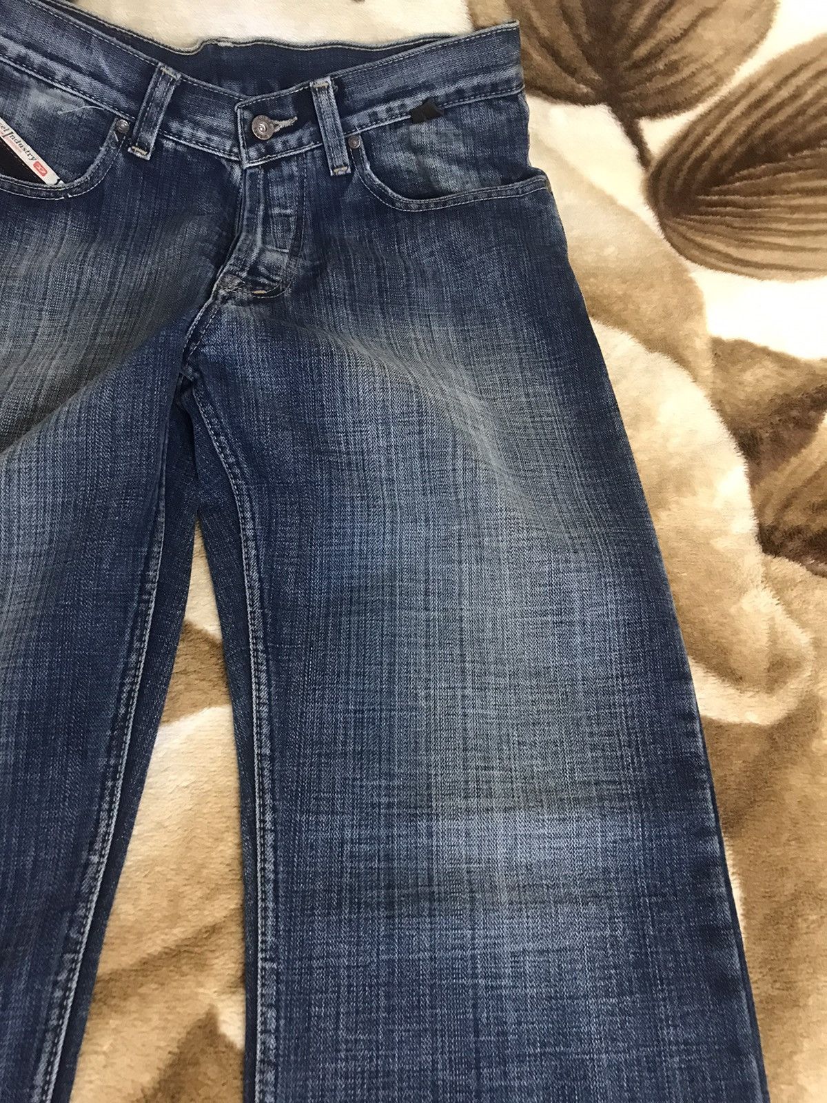 Diesel 🔥 Rare Diesel Washed Faded Denim Y2K Baggy Pants Japan Jeans Size US 32 / EU 48 - 12 Thumbnail