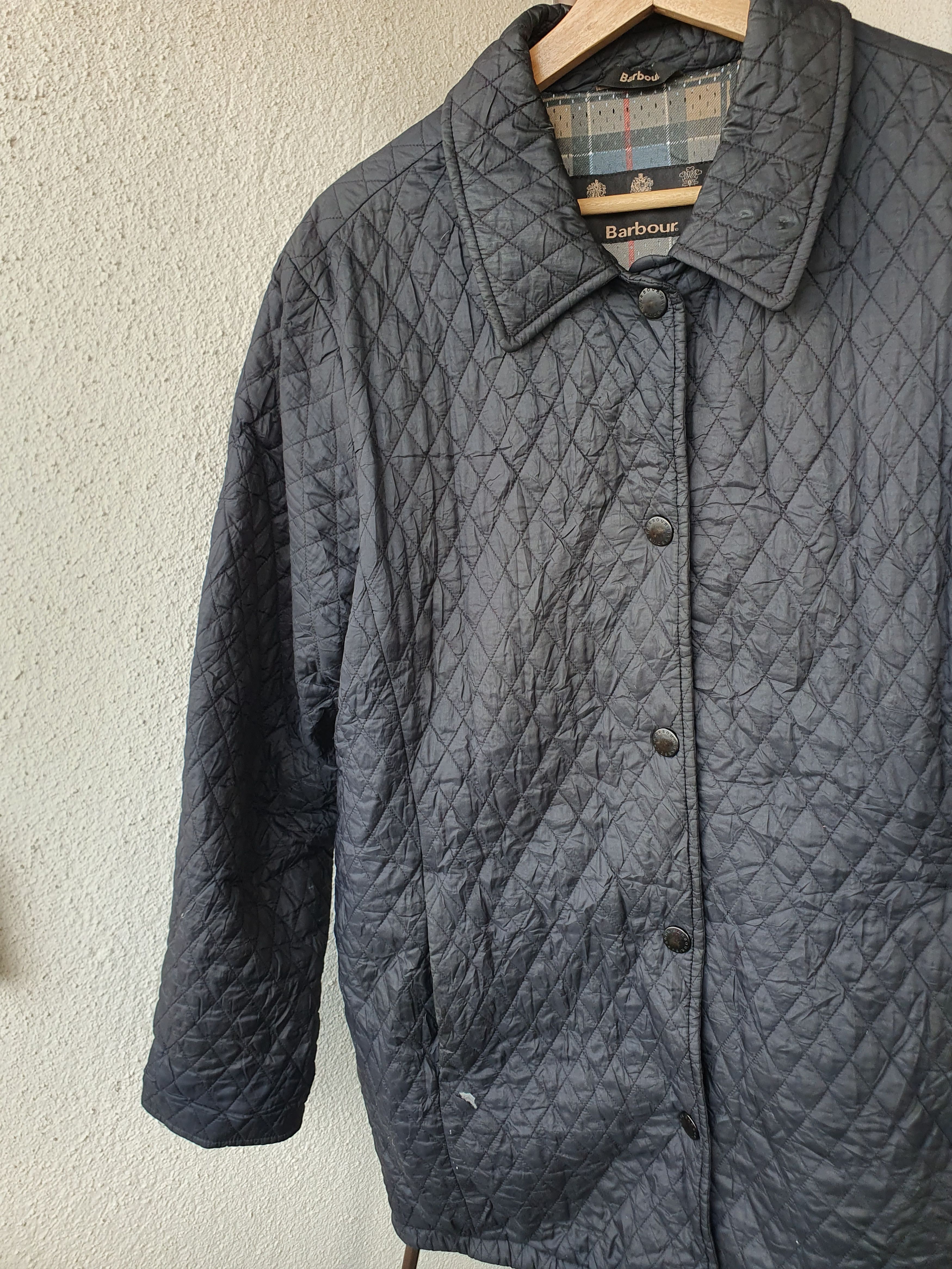 Barbour Barbour Tailored Flyweight Quilted Jacket L214 sz US10/UK14 Size L / US 10 / IT 46 - 7 Thumbnail