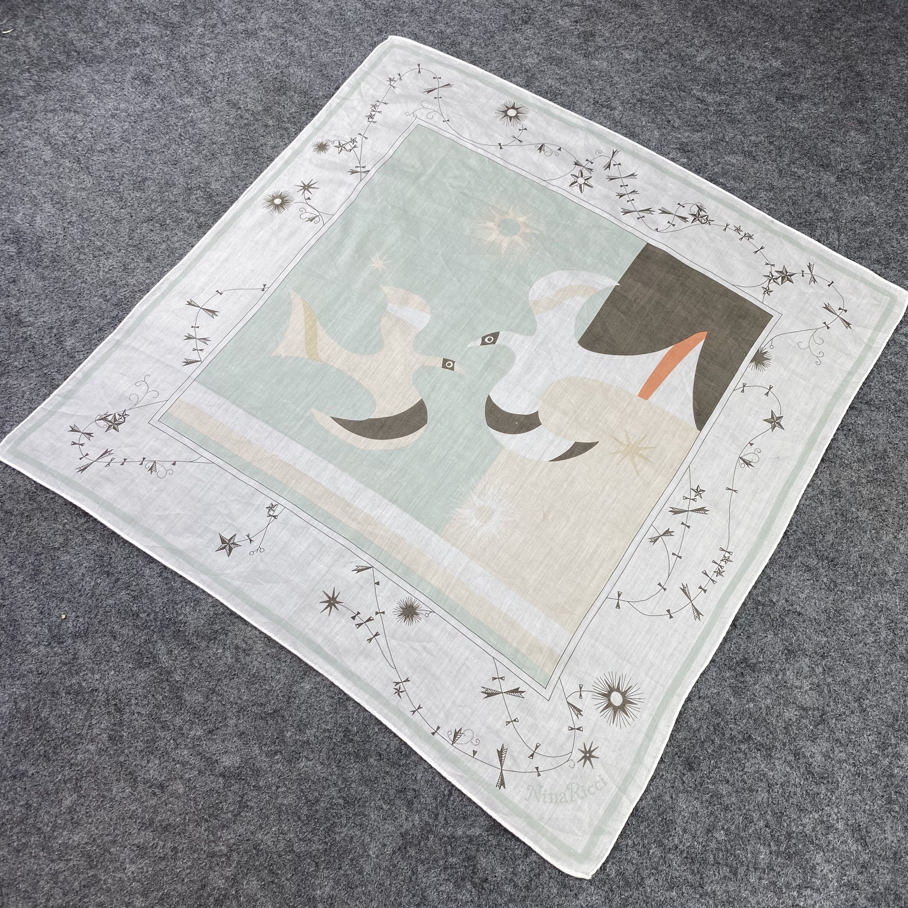 Nina Ricci Nina Ricci Handkerchief / Bandana / Neckerchief -B797 Size ONE SIZE - 4 Thumbnail